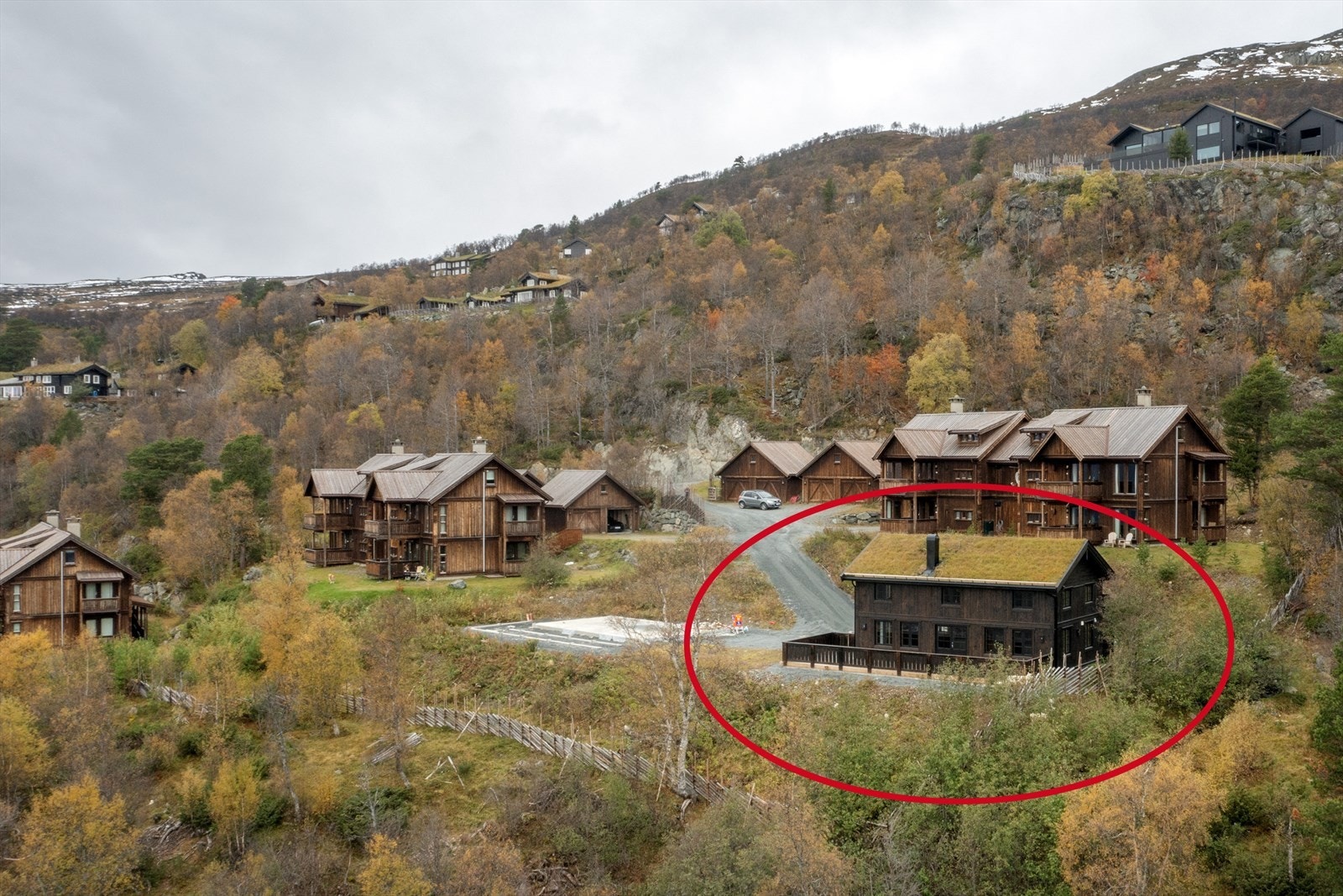 Oversiktsbilde med markering Galleribilde