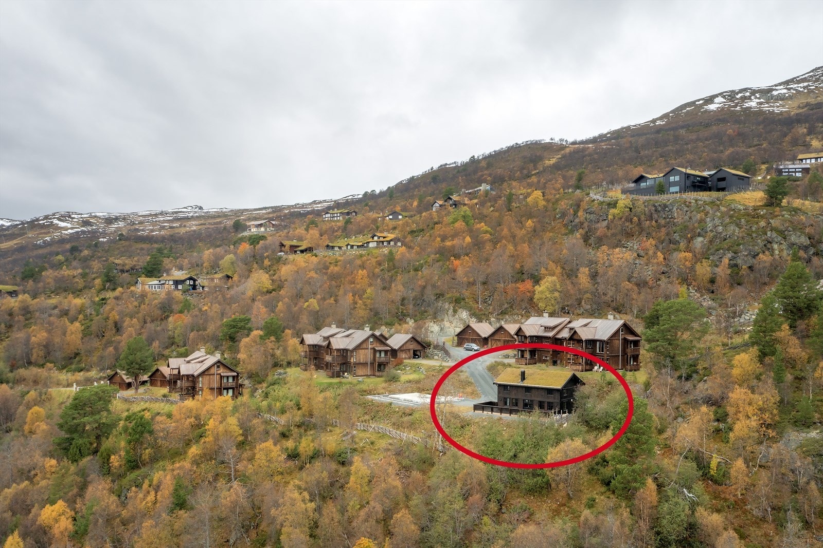 Oversiktsbilde med markering Galleribilde