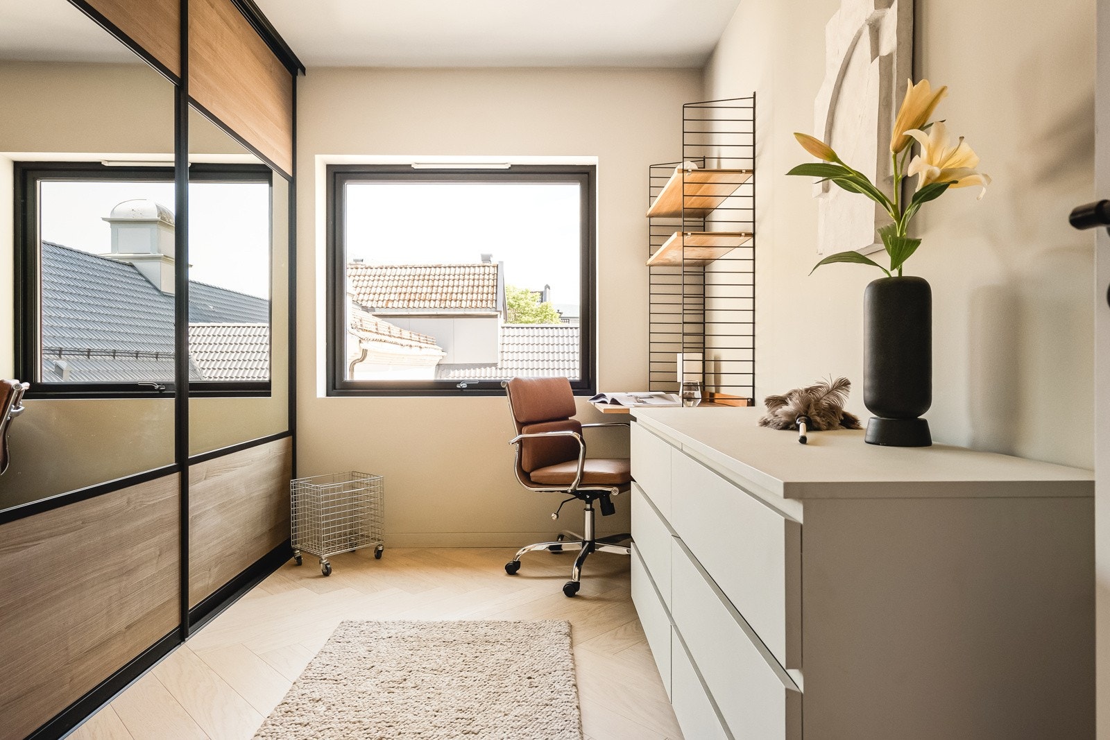 Soverommet måler 9,7 kvm. Galleribilde