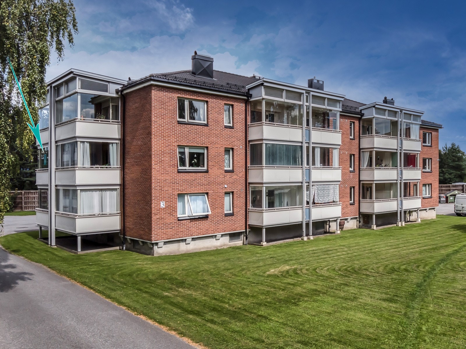 Lys og lettstelt hjørneleilighet Galleribilde