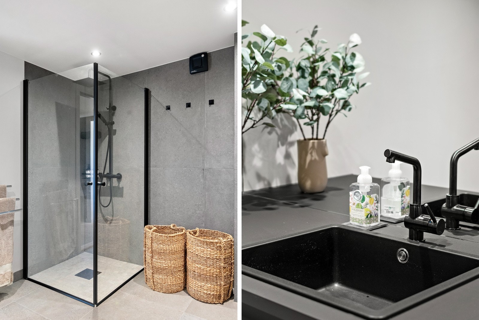 En leilighet du kan flytte rett inn - baderom som gir spa-følelse Galleribilde