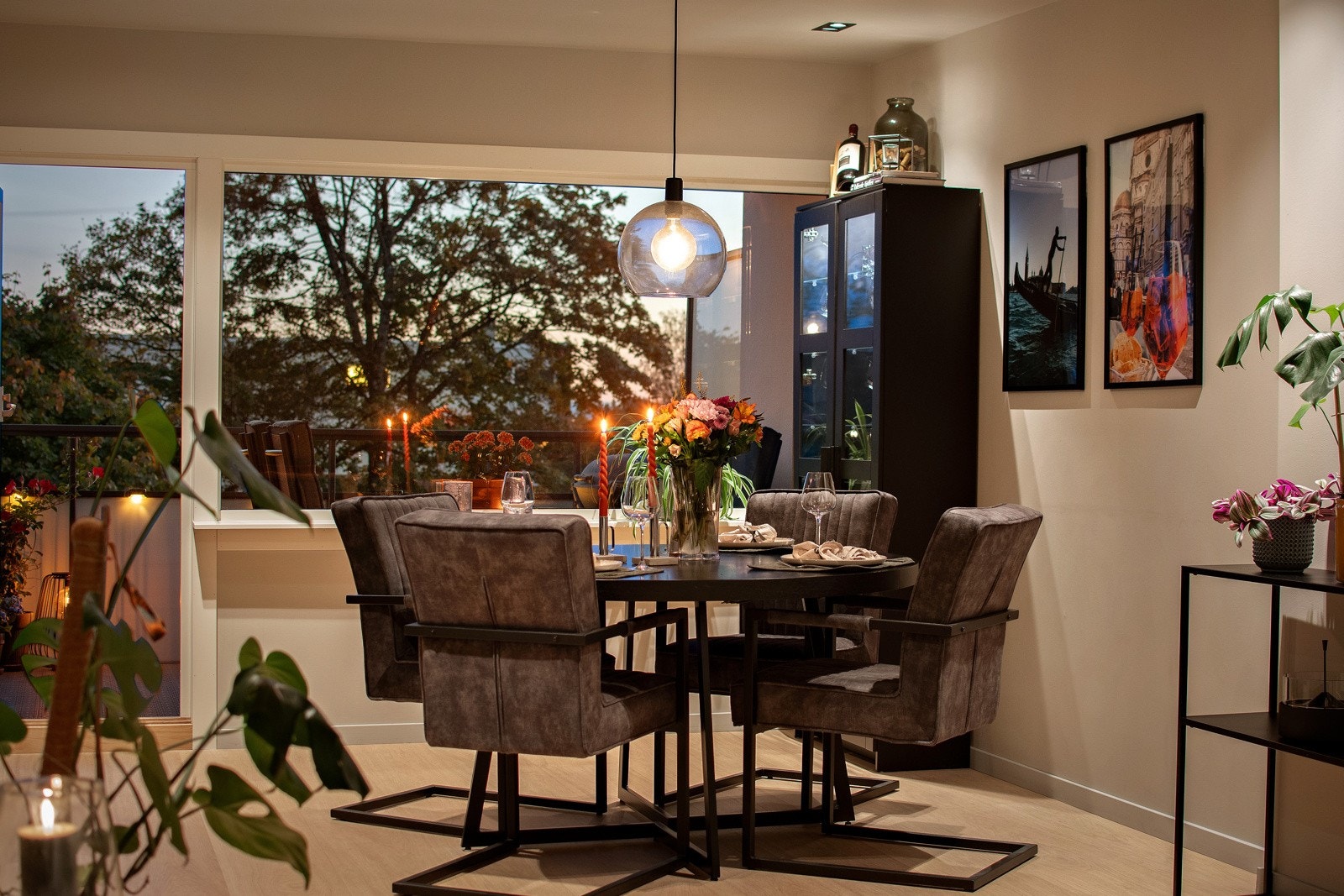 Kveldsstemning Galleribilde