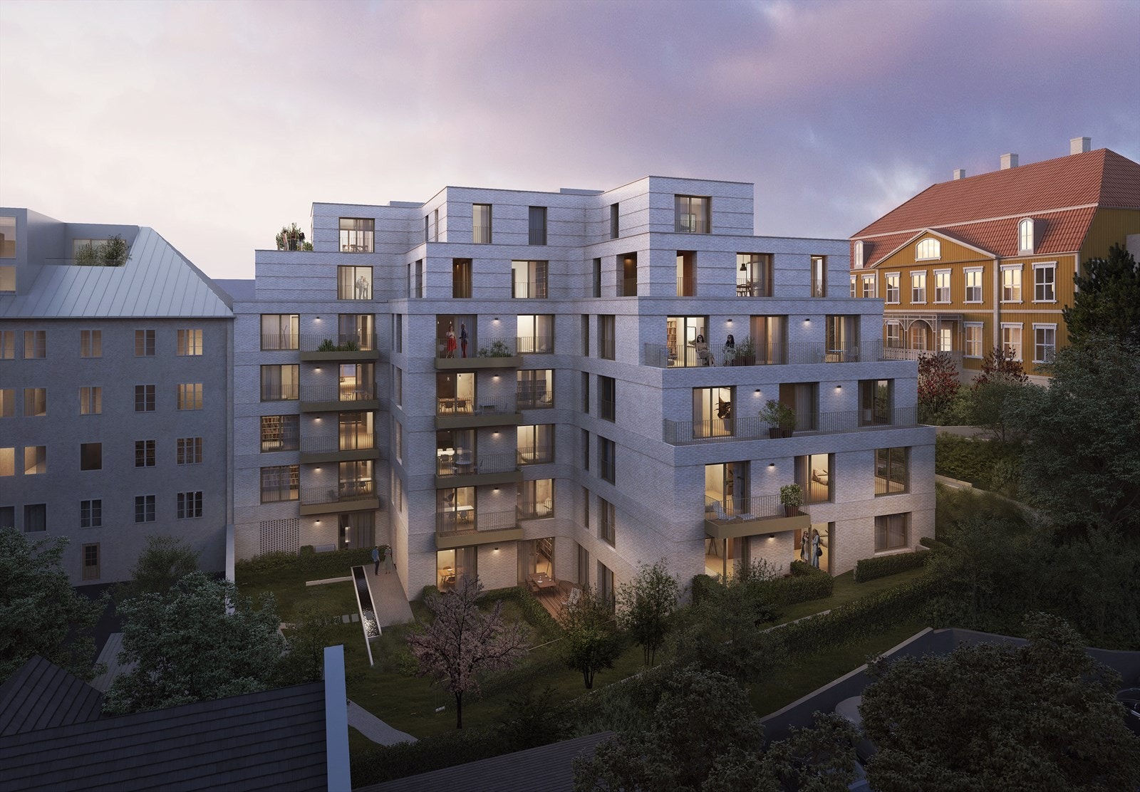 Velkommen til Enfiladen - ditt nye hjem på Frogner. Her kommer 19 store, unike leiligheter i tillegg til en byvilla. Galleribilde