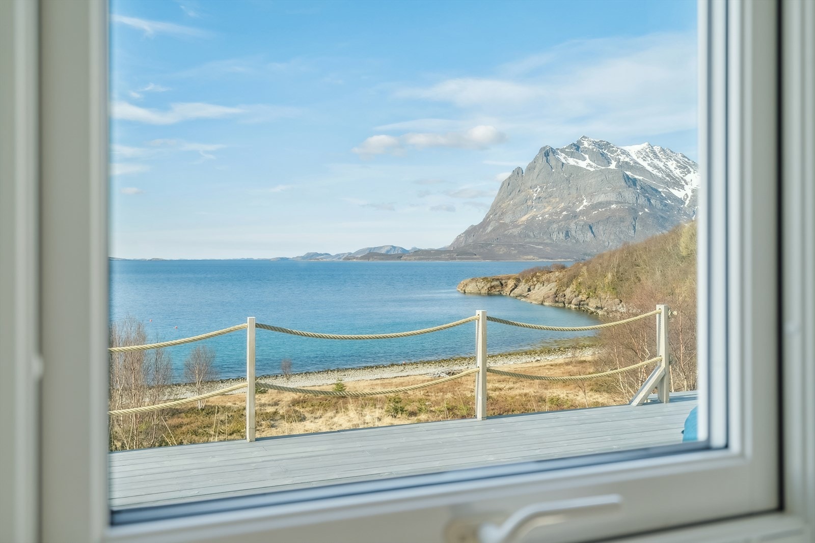 Utsikt fra ett av soverommene. Galleribilde