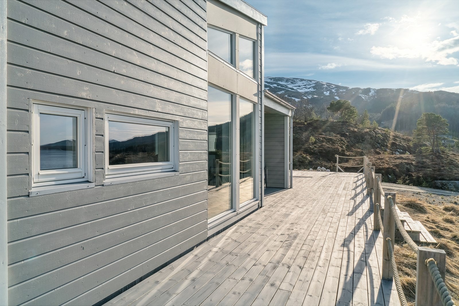 Solgangen er lang! Galleribilde