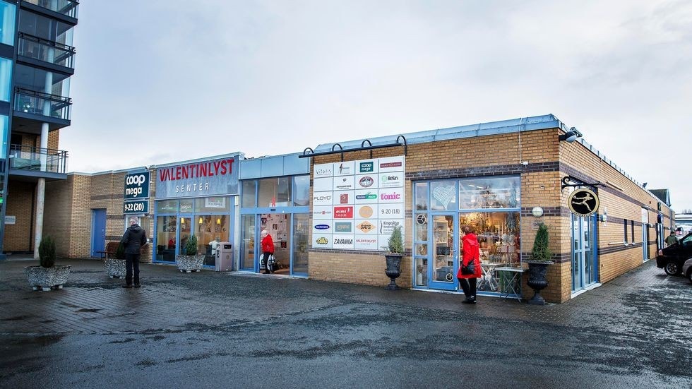 Valentinlyst senter. Galleribilde