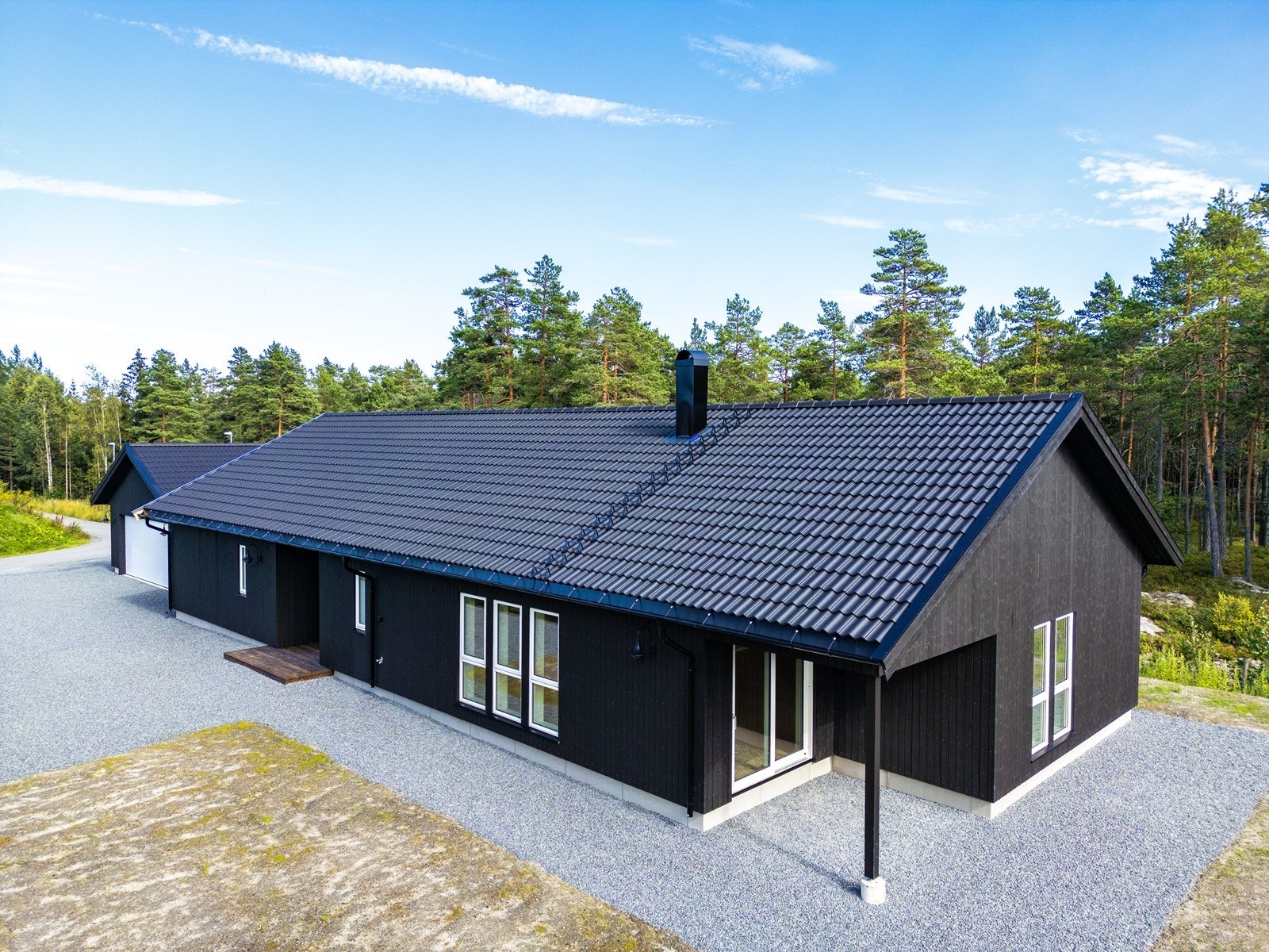 Velkommen til en stor og innholdsrik nyoppført enebolig med dobbelgarasje Galleribilde