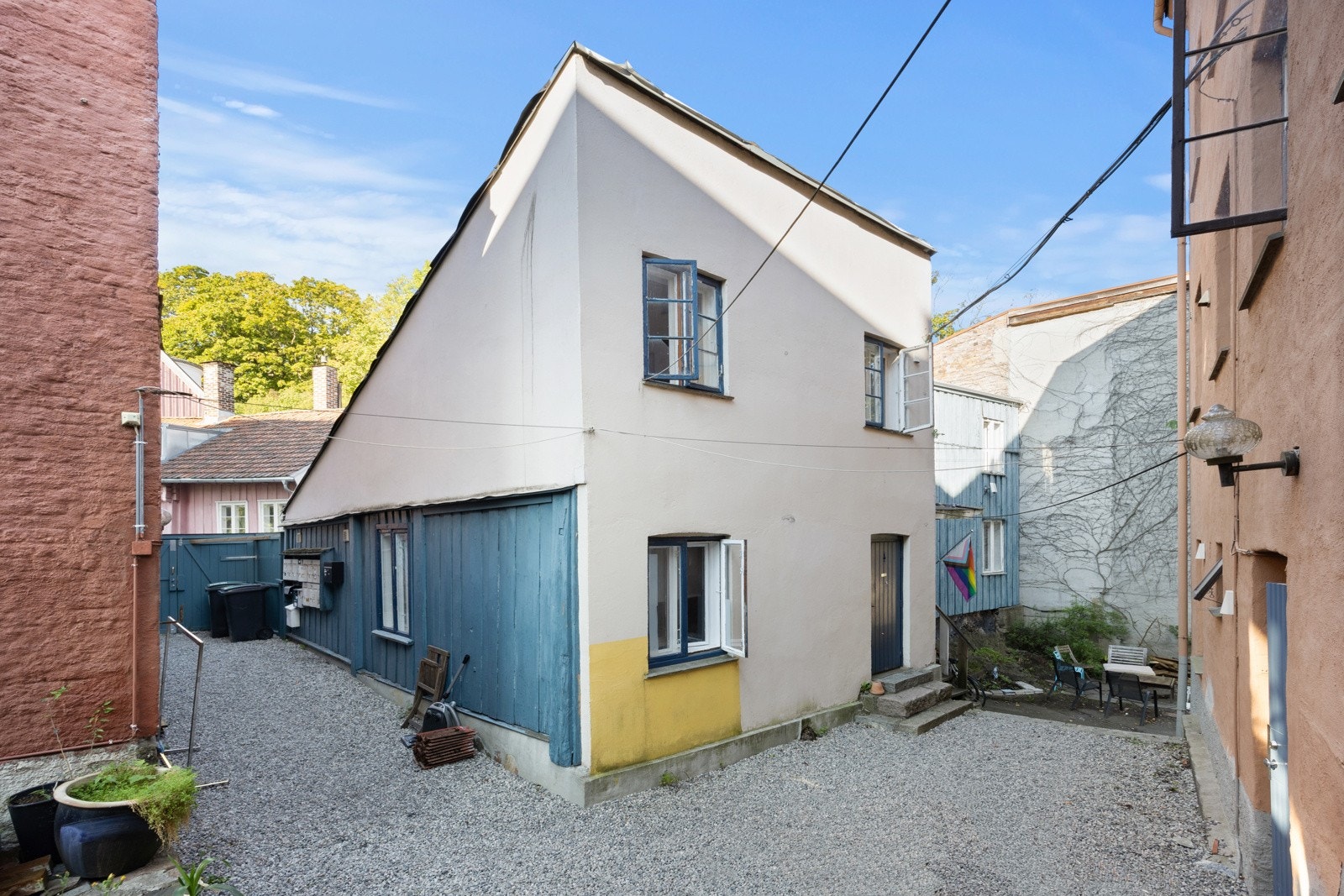 Fasadebilde. Galleribilde