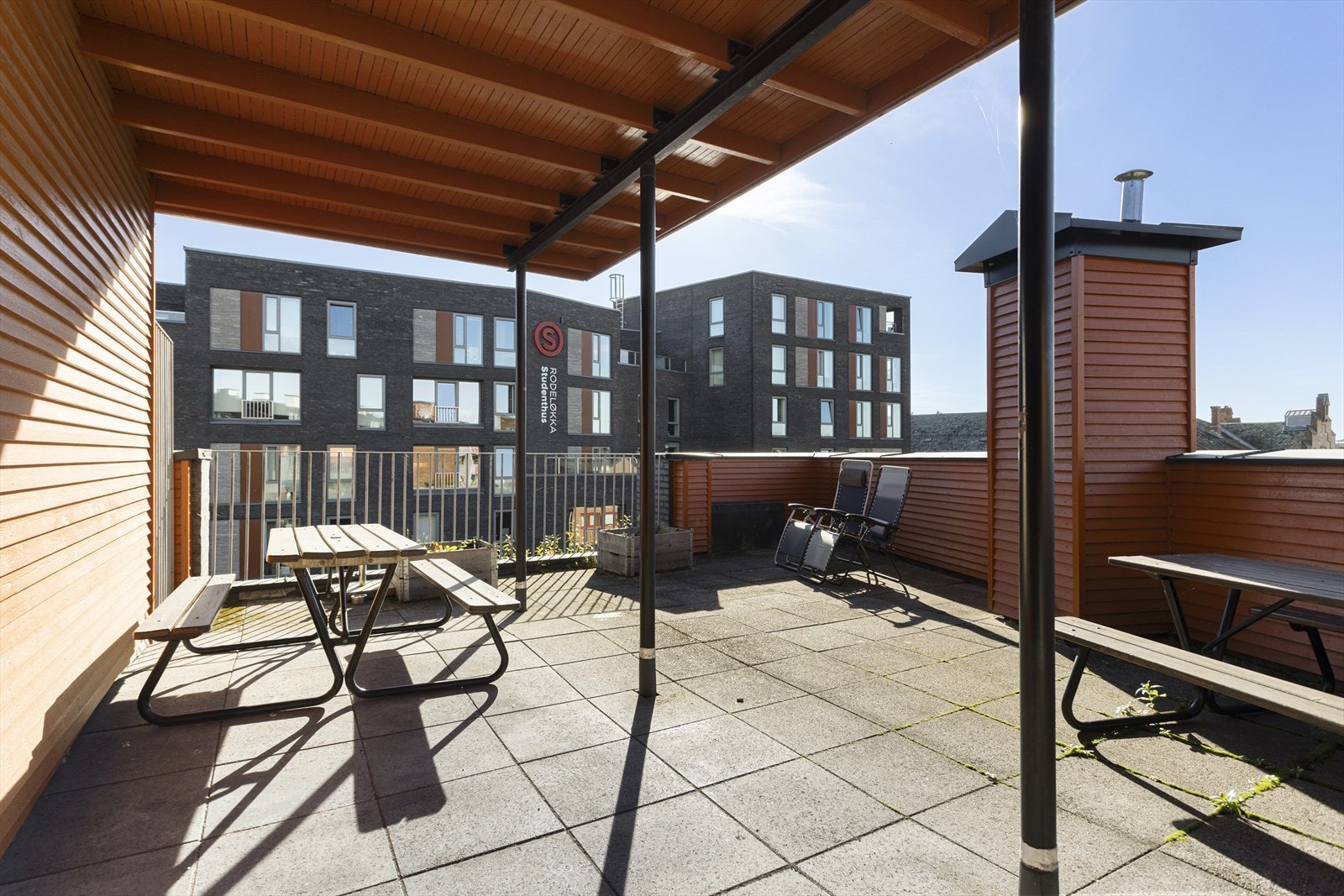 Gode solforhold og rikelig med plass til å samle venner og familie. Galleribilde