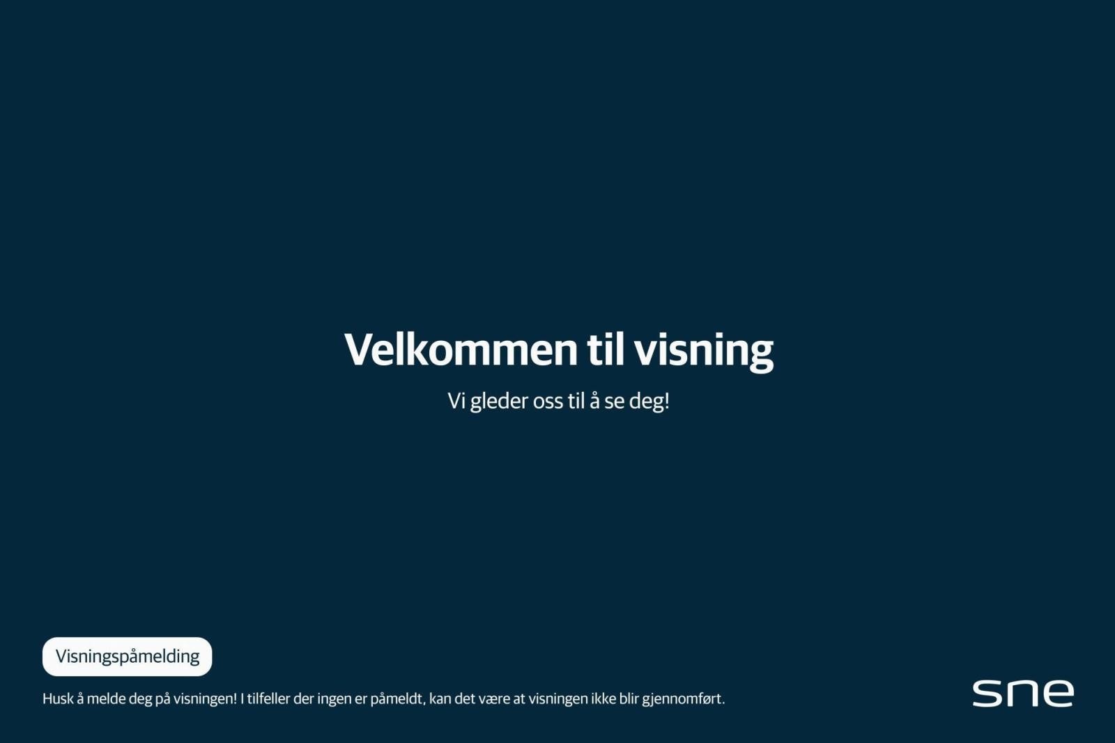 Velkommen til visning. Galleribilde