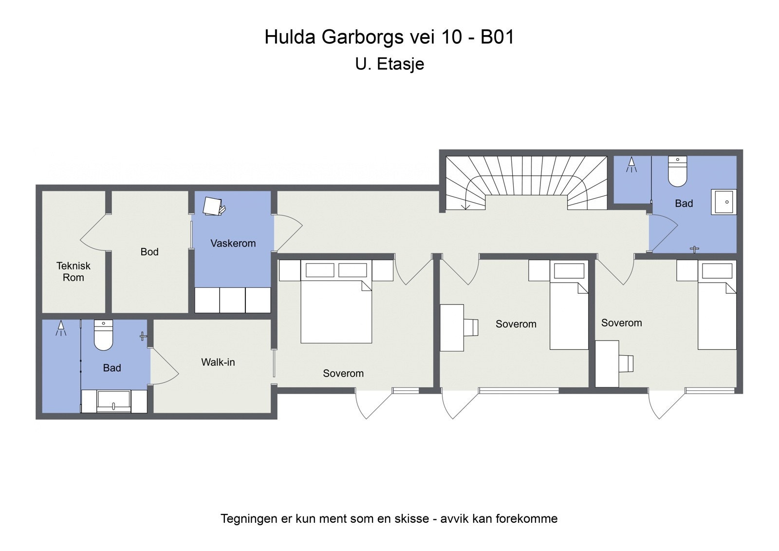 Underetasje. Galleribilde