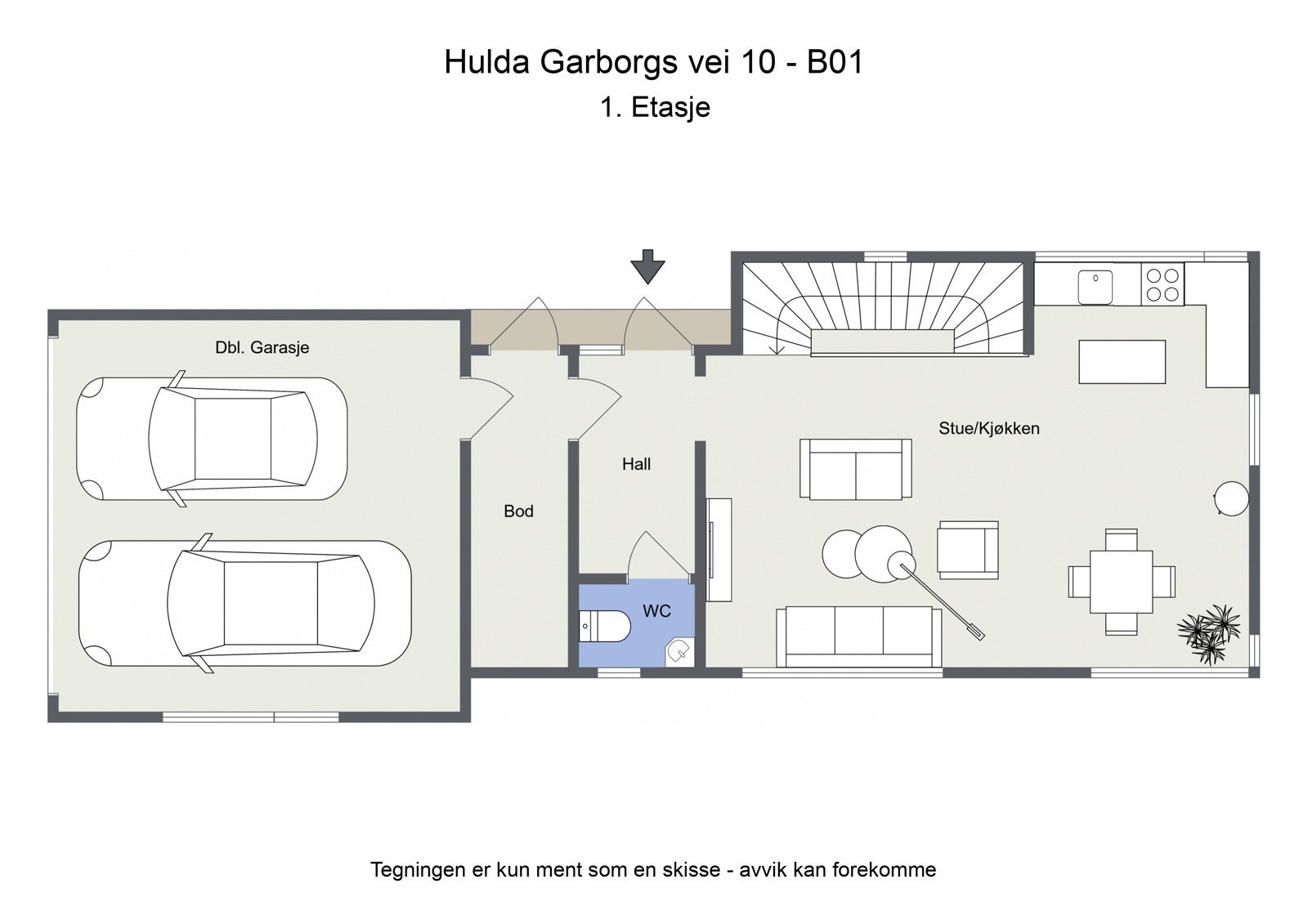 Første etasje. Galleribilde