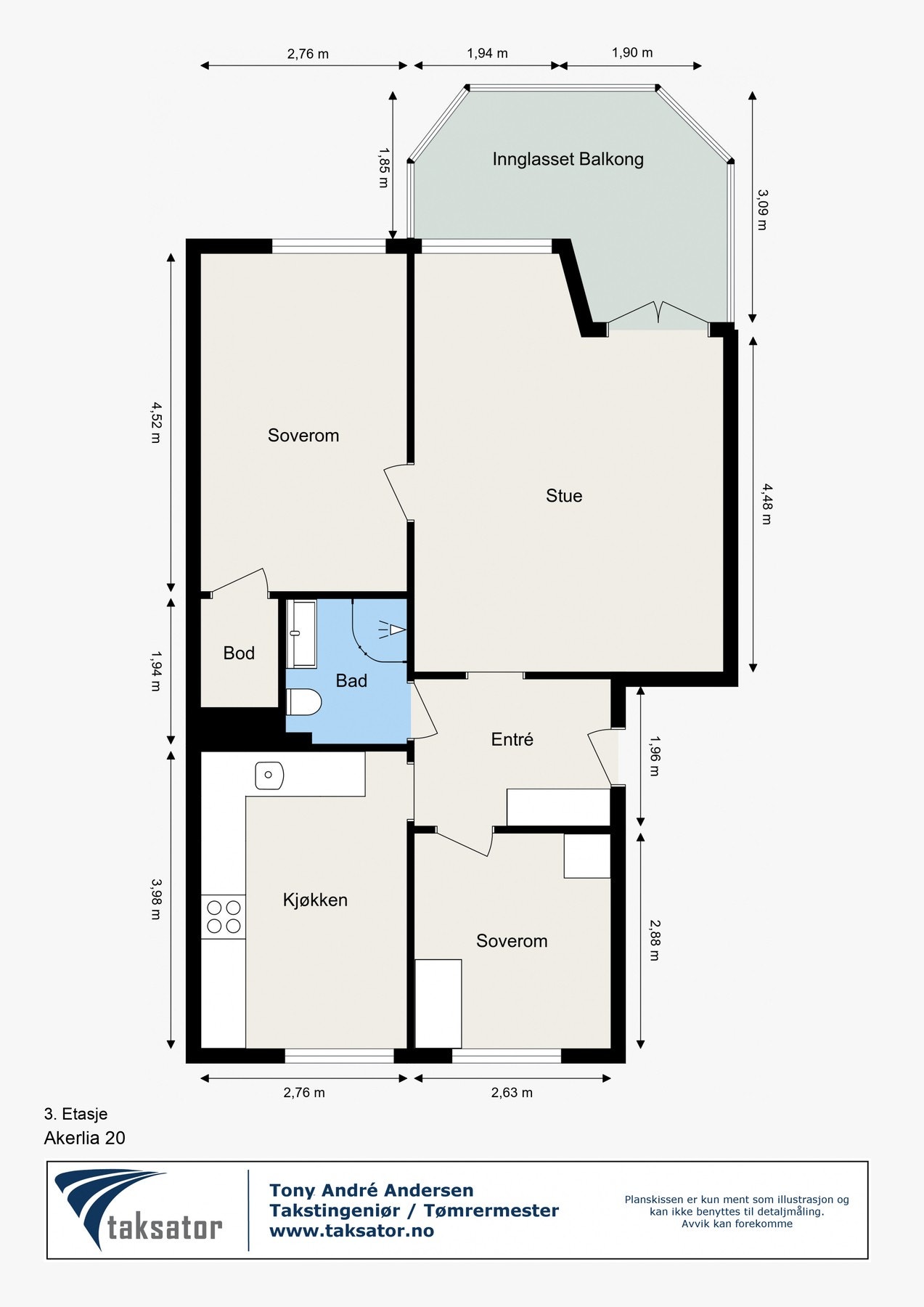 Planløsning. Galleribilde