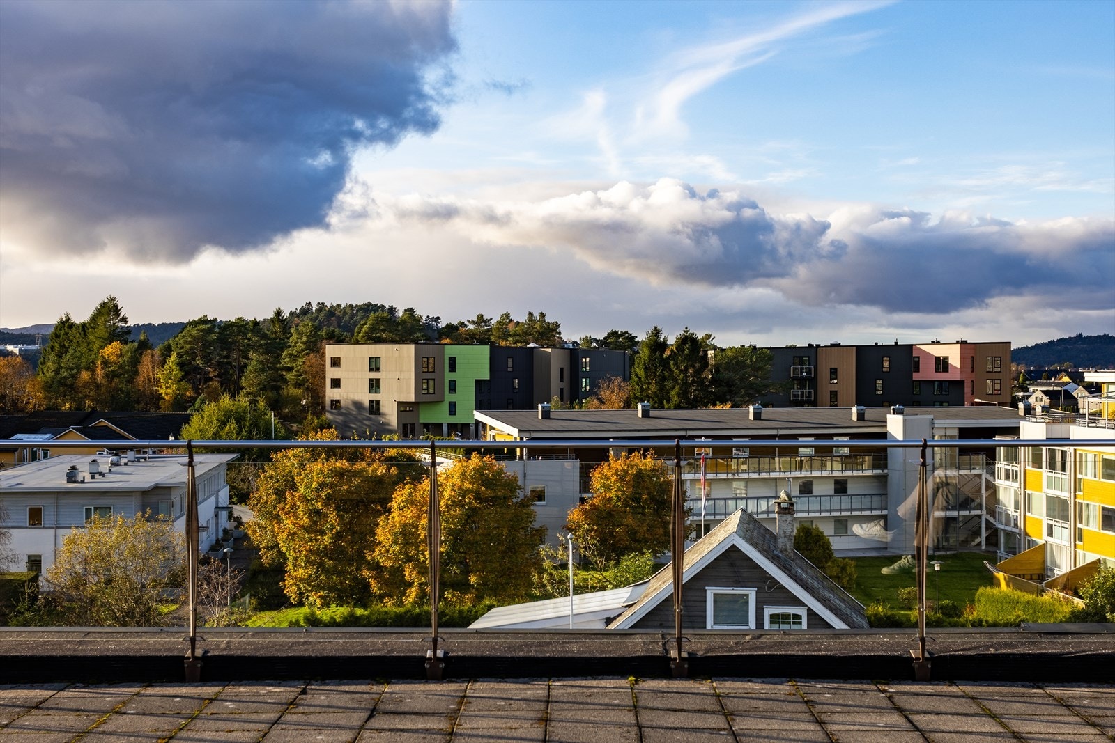 Sameiet har egen takterrasse hvor man kan samle venner og familie. Galleribilde