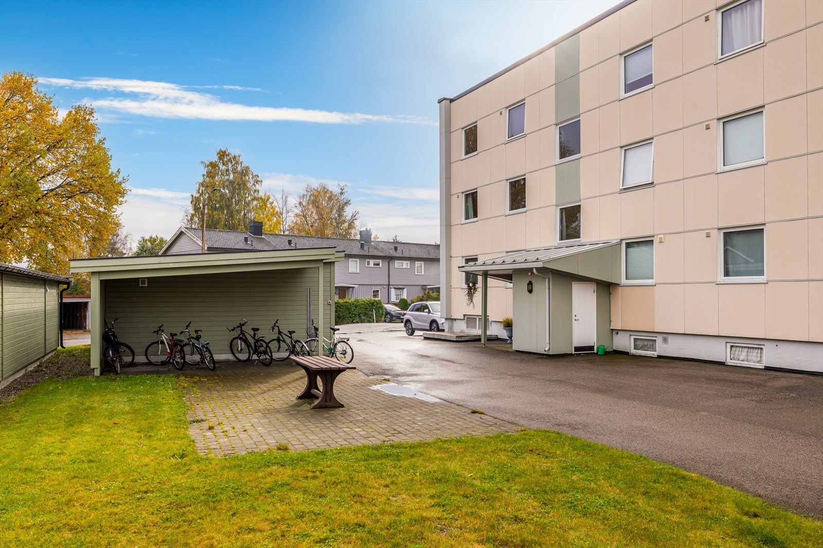 Pent opparbeidet fellesområde. Galleribilde