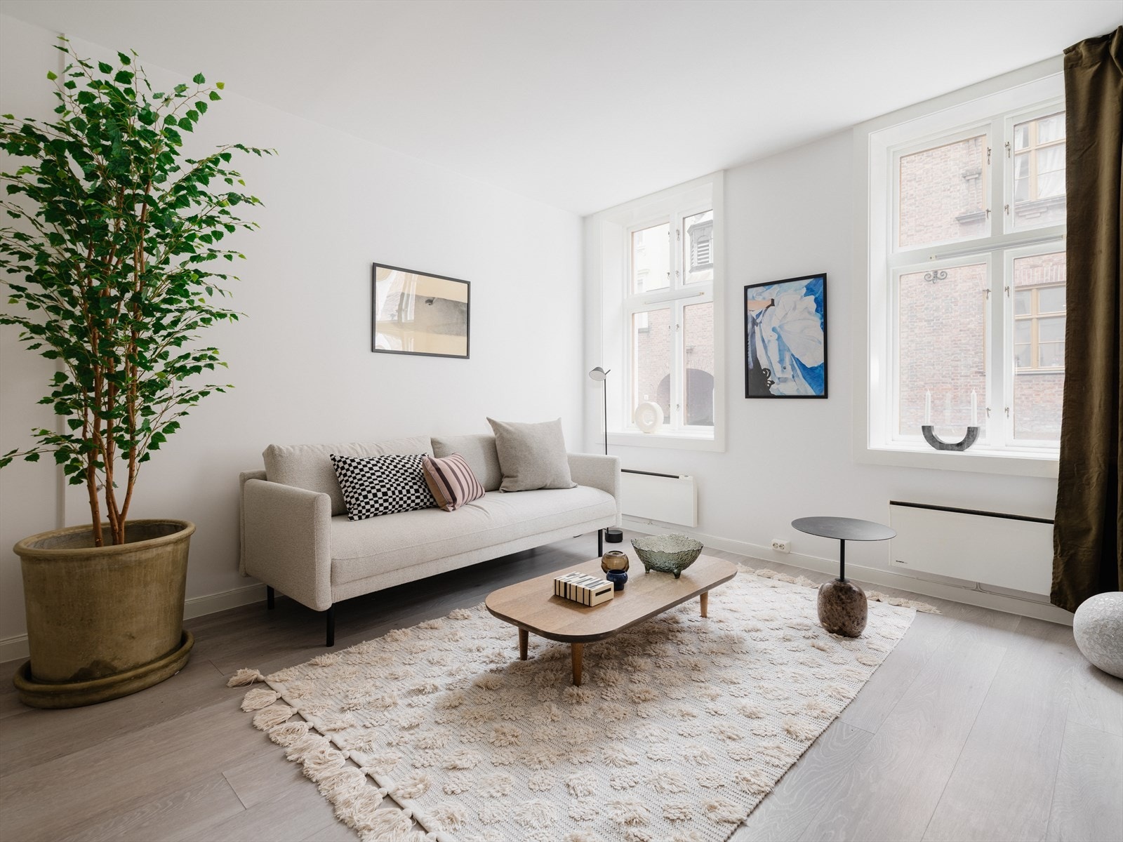 En delikat og tidsriktig 2-roms med god beliggenhet på Øvre Grünerløkka. Galleribilde