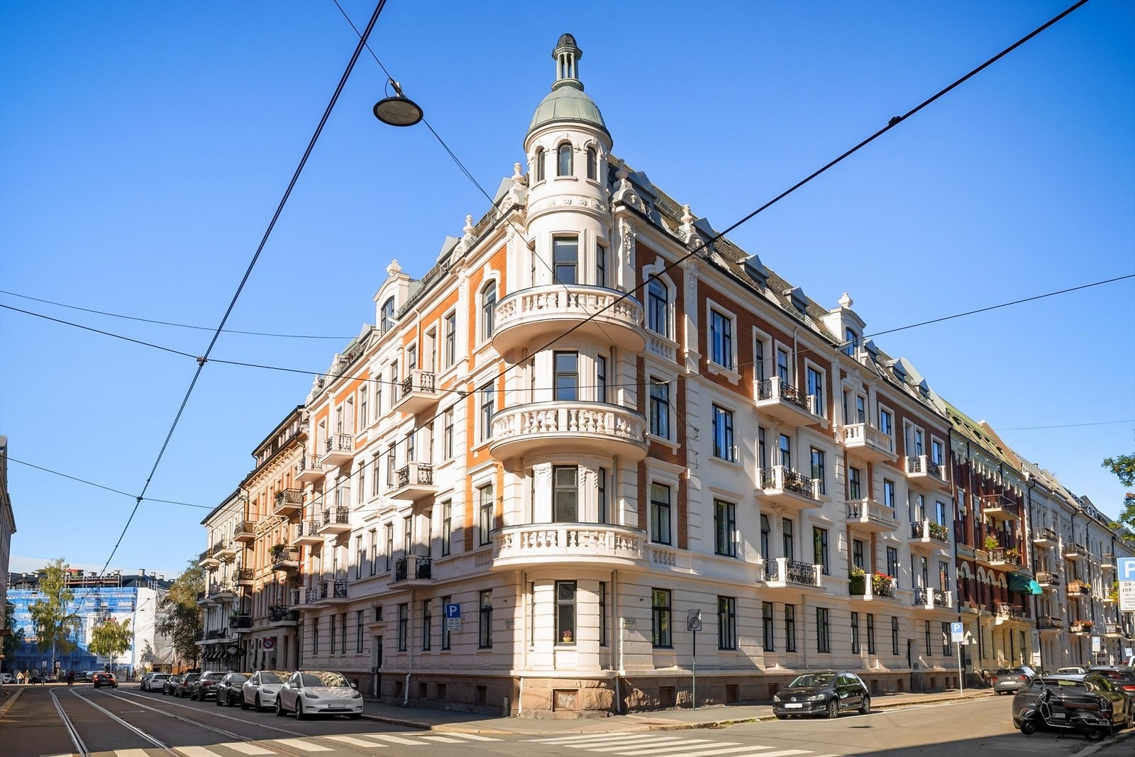 Velholdt bygård med ettertraktet beliggenhet på Frogner Galleribilde