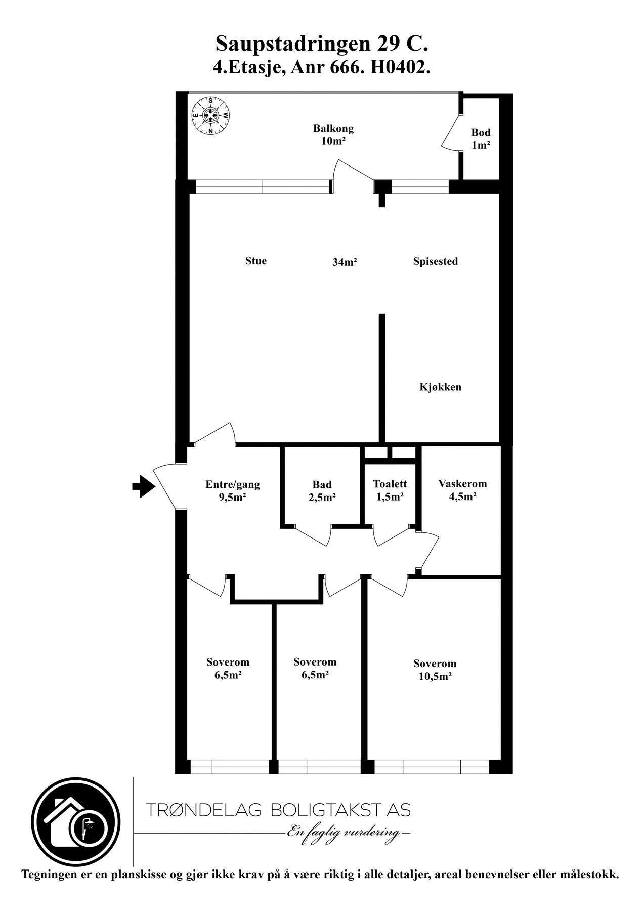 Planskisse. Galleribilde