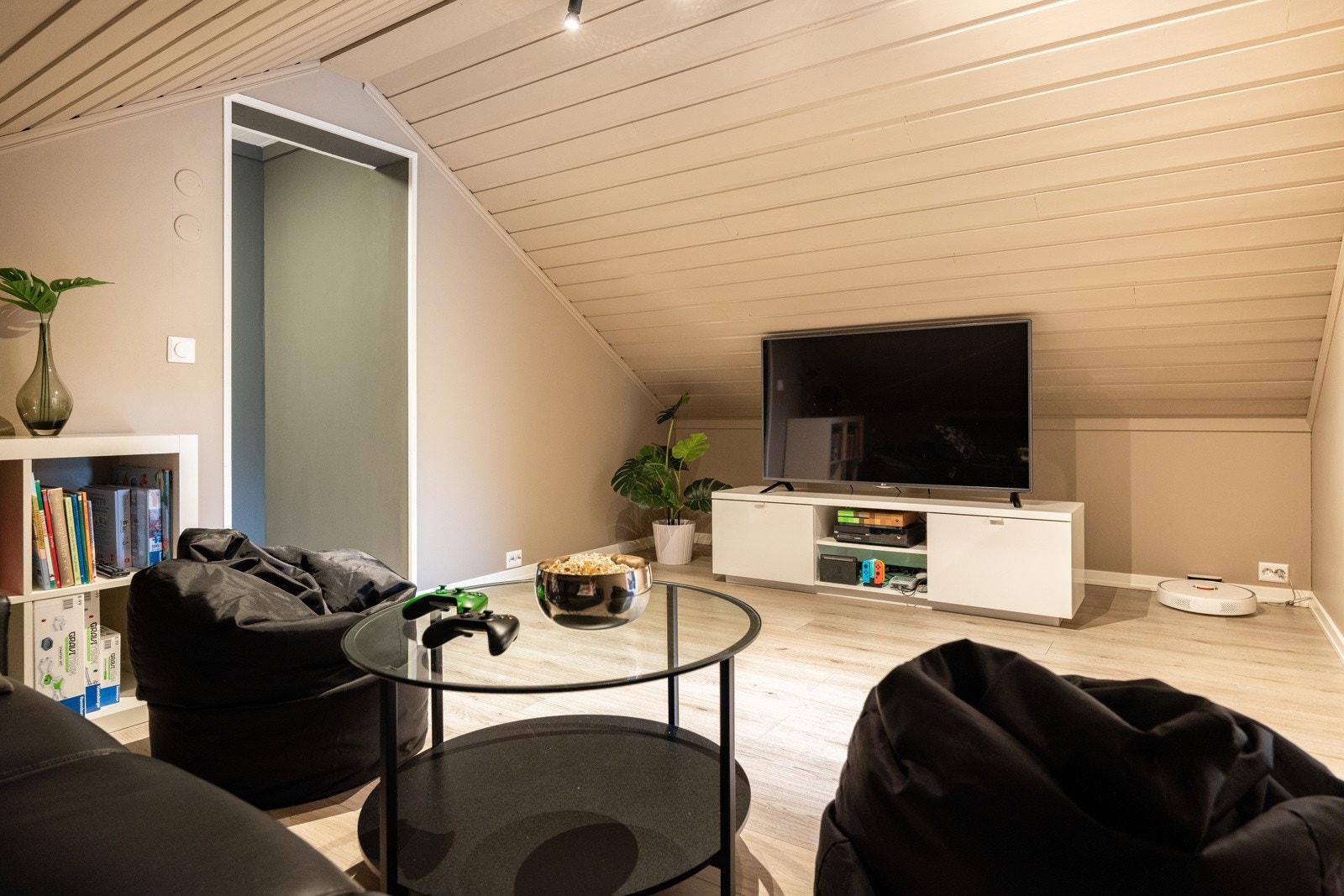 Fin loftstue som er godt egnet for de minste. Galleribilde
