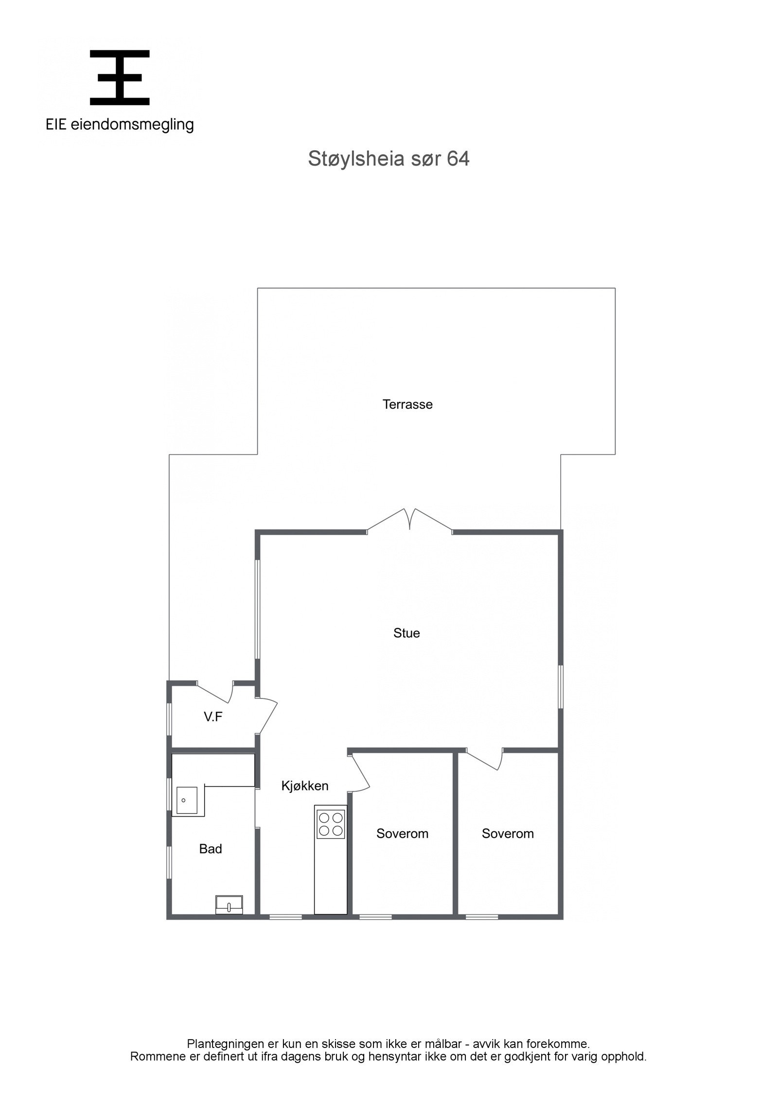 Plantegning Galleribilde