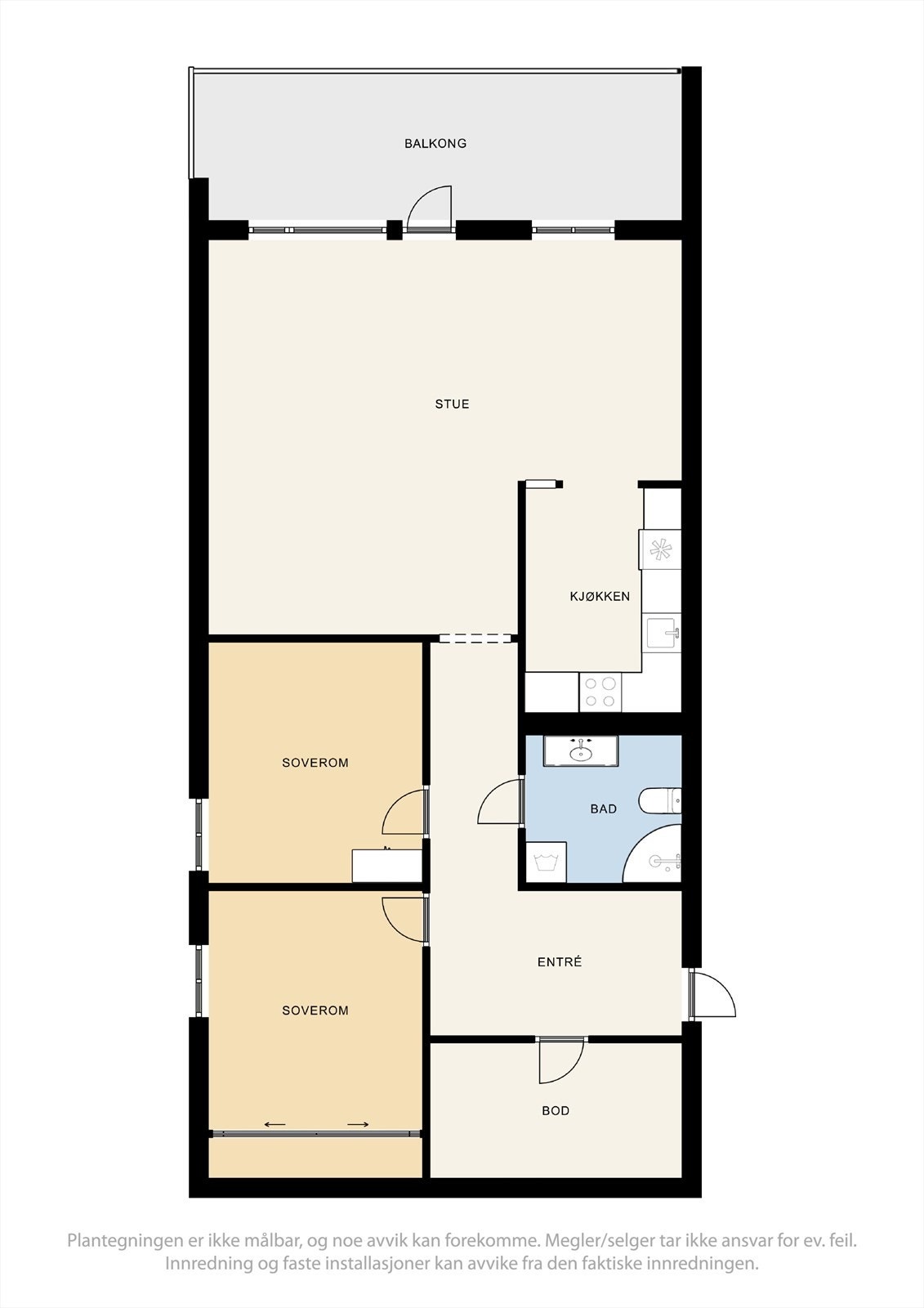 Plantegning. Galleribilde