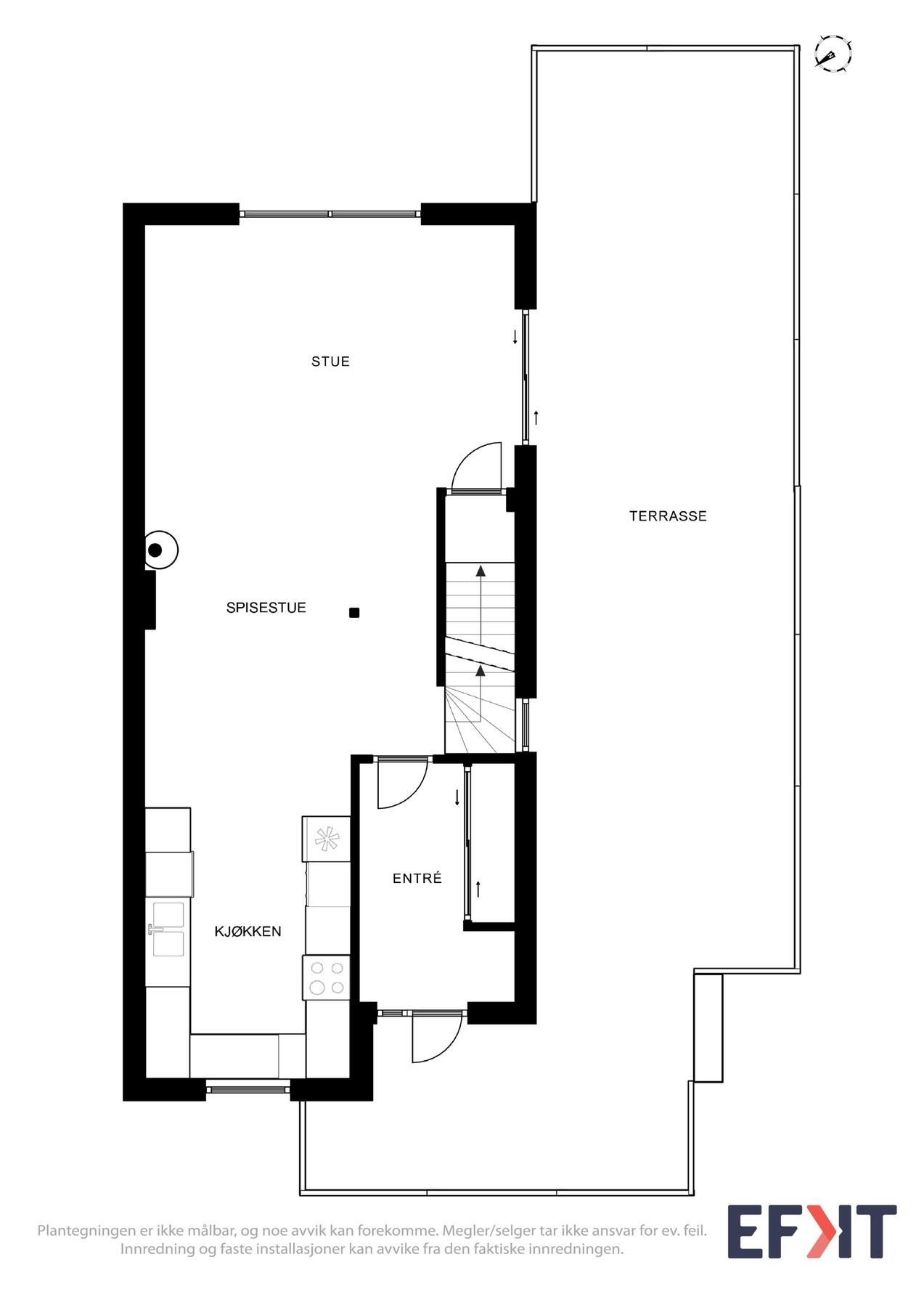 Planskisse Galleribilde