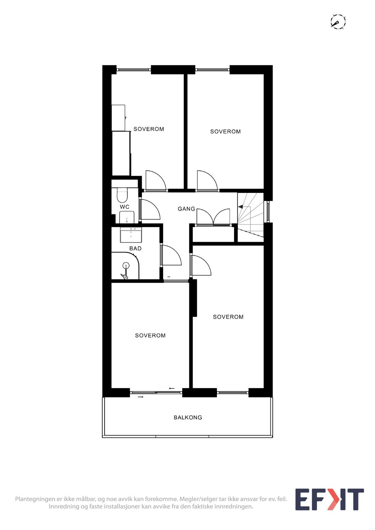 Planskisse Galleribilde