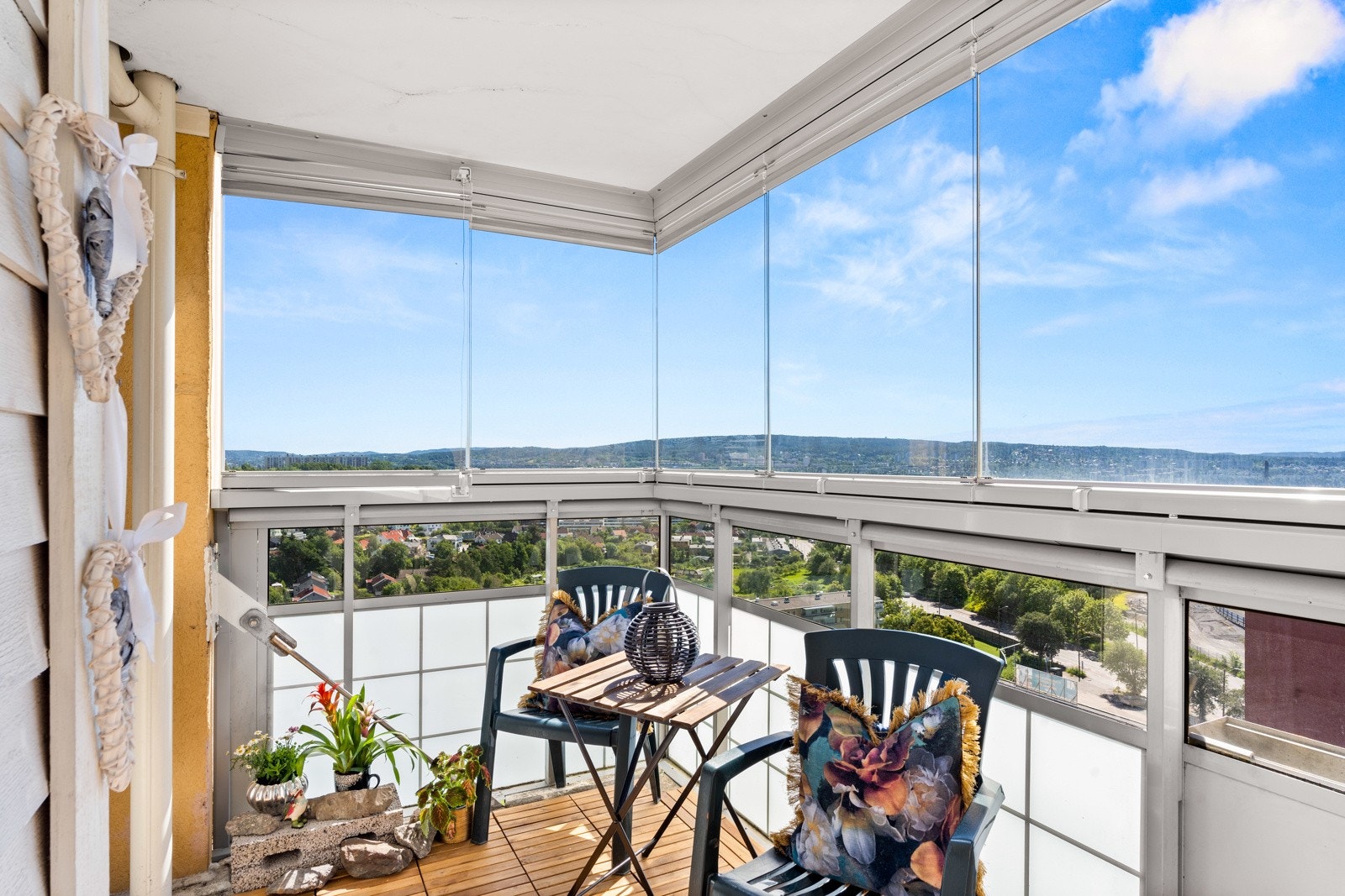 Balkongen er på 9 kvm Galleribilde