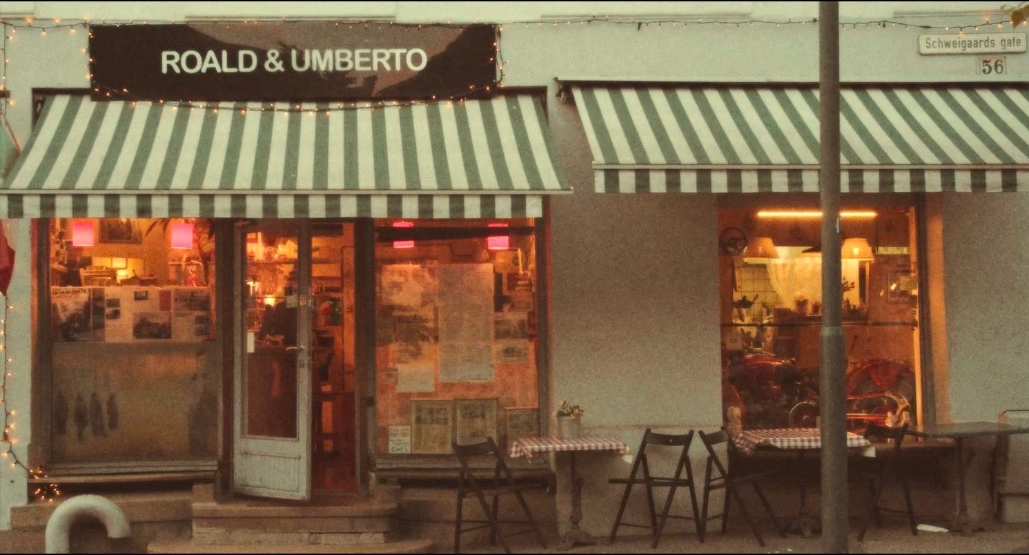 Roald og Umberto med fantastisk, autentisk italiensk finner du rett nedi gata. Galleribilde