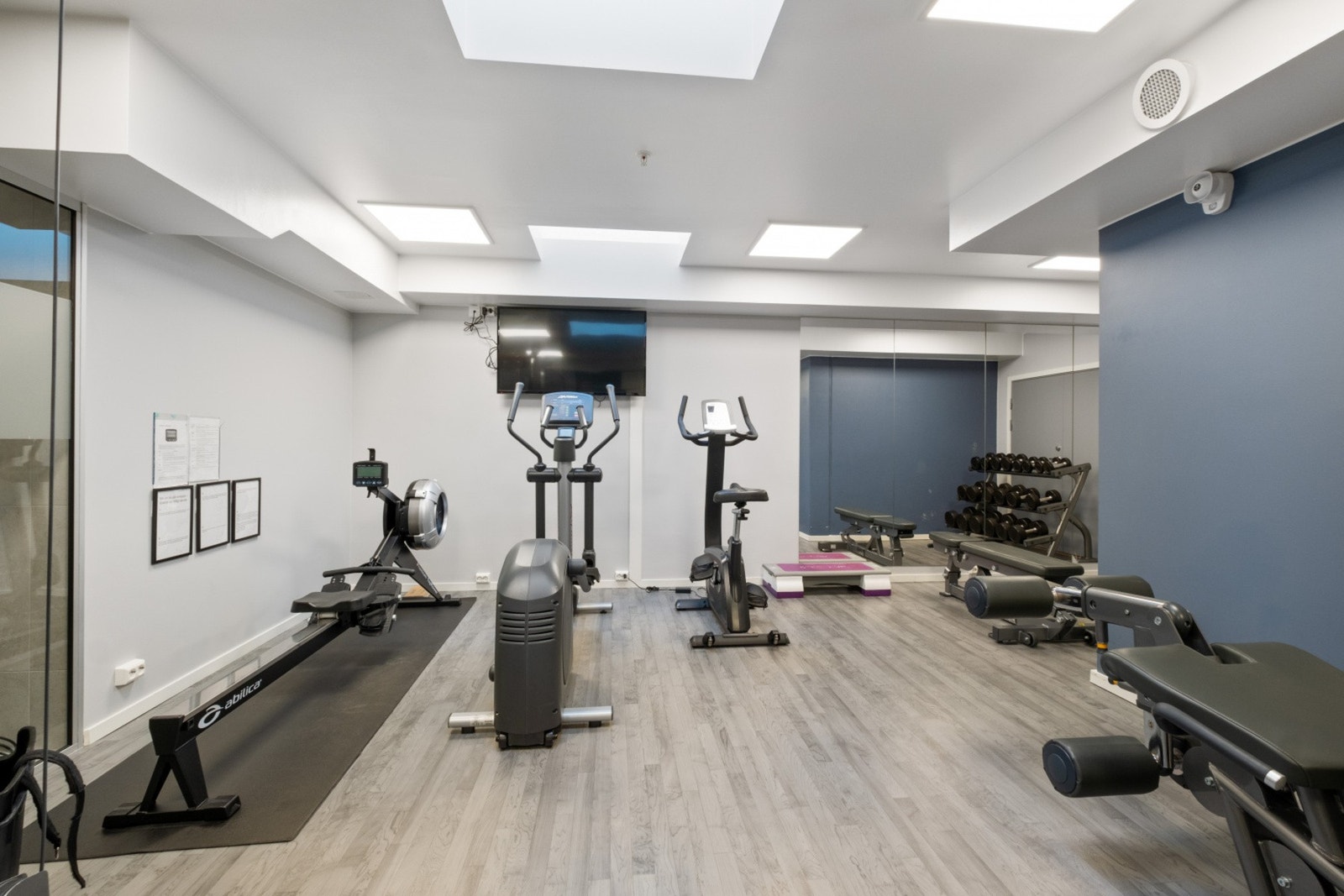 Felles treningsrom Galleribilde