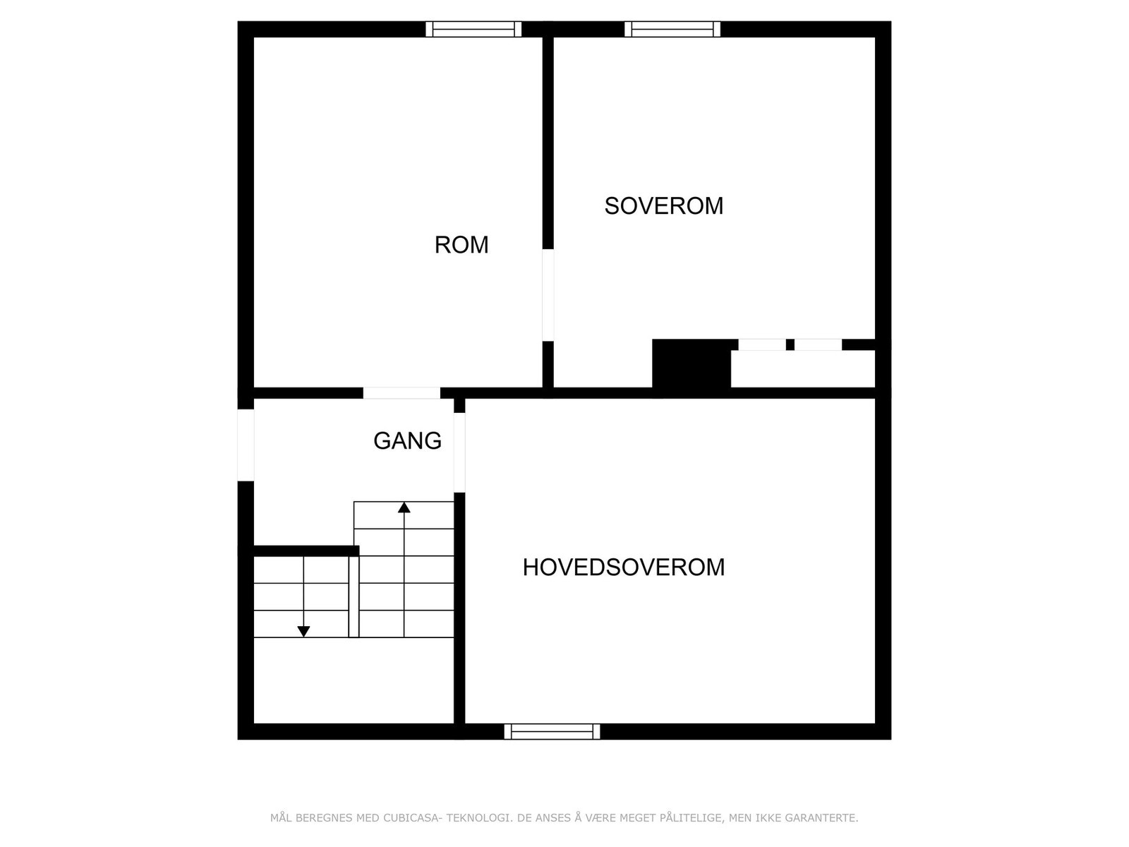 Plantegning 2.etasje. Galleribilde
