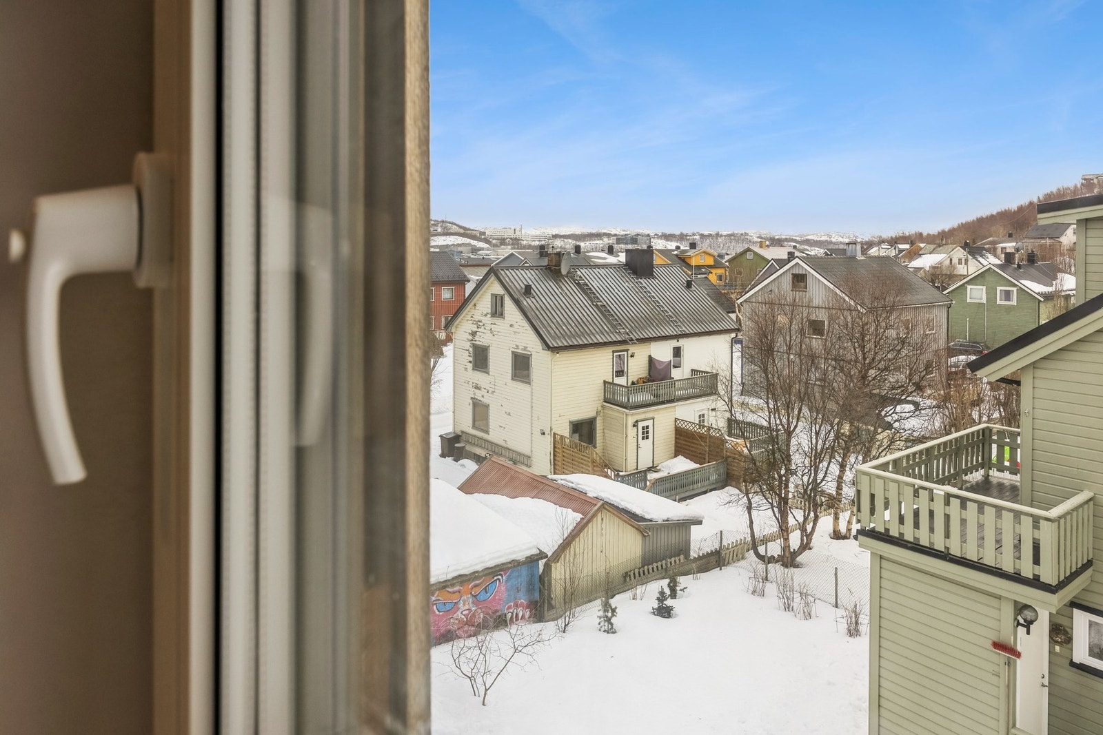 Utsikt fra loftet Galleribilde