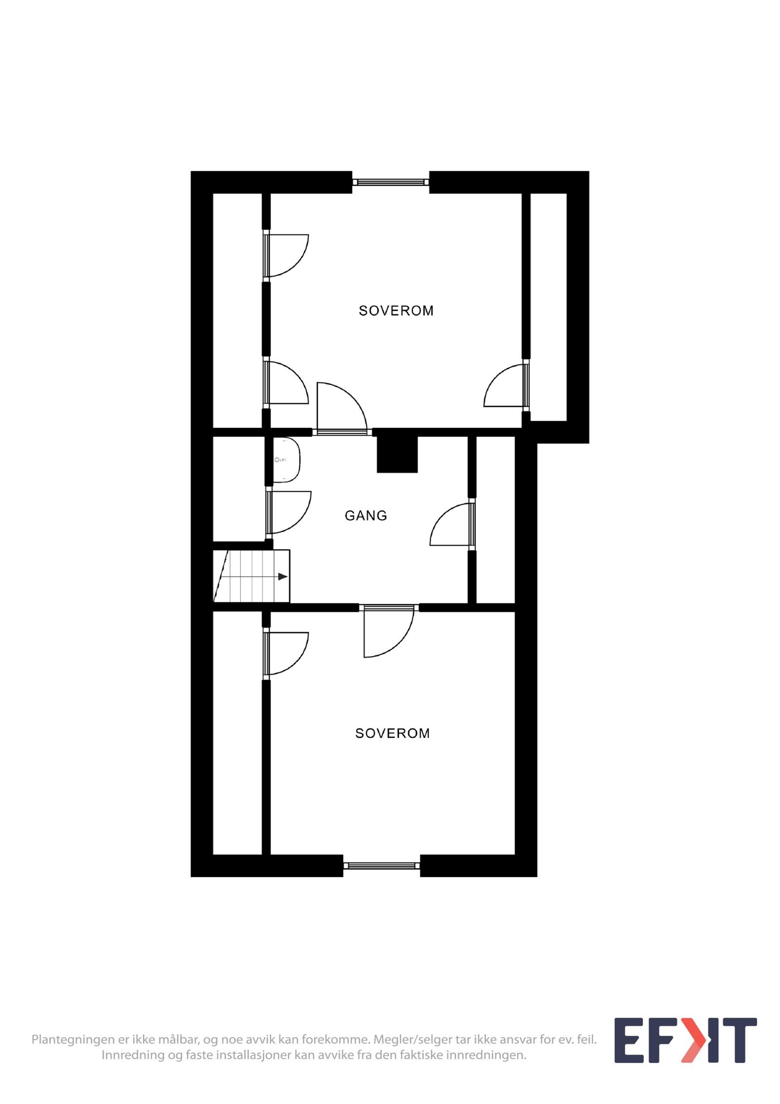 Planskisse loft Galleribilde