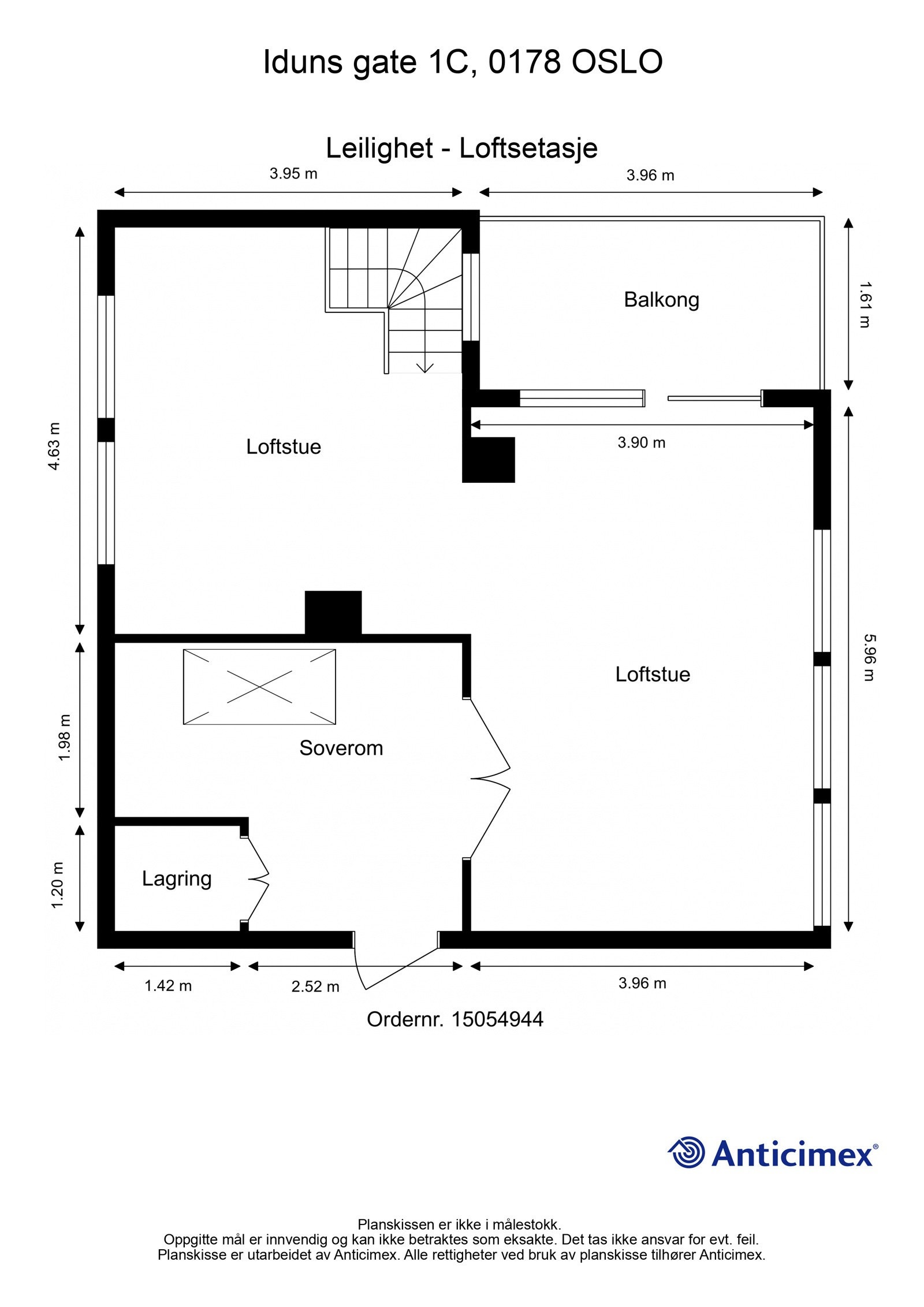 Plantegning 5.etg. Galleribilde