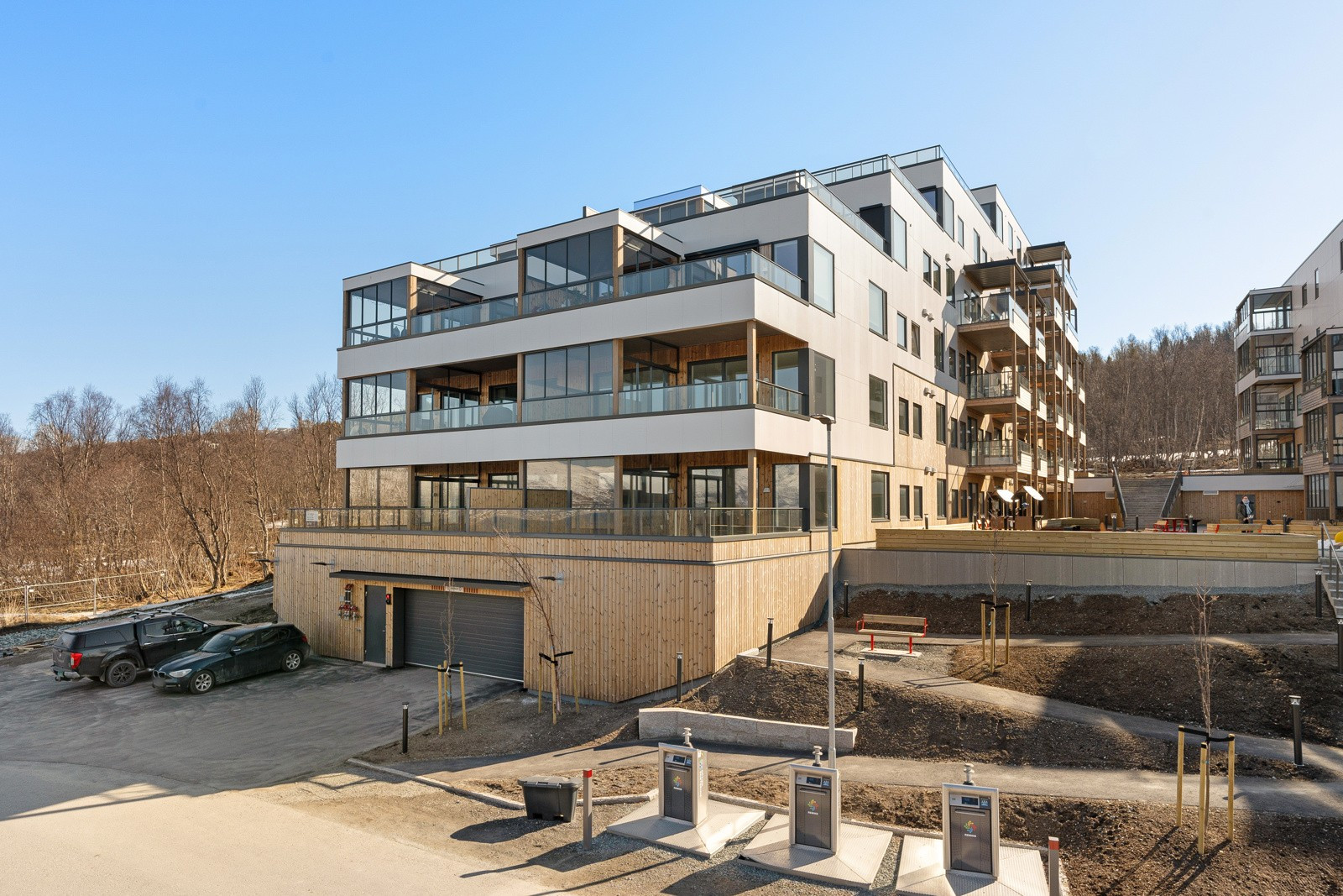 Etterspurt beliggenhet i nye og attraktive Norheim Terrasse.