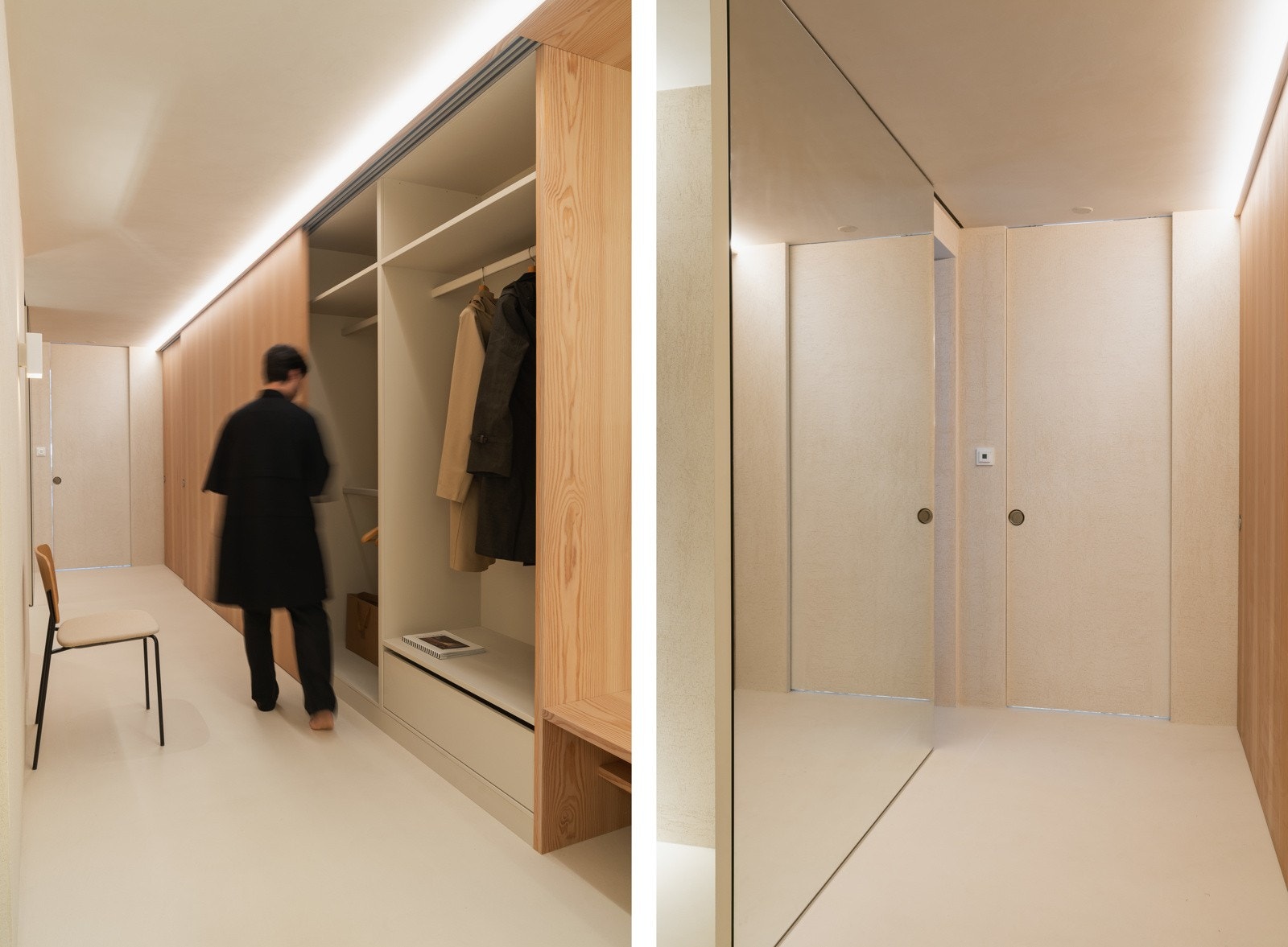 Smarte garderobe - og oppbevaringsløsninger som passer i Compact Living-kategorien. Galleribilde