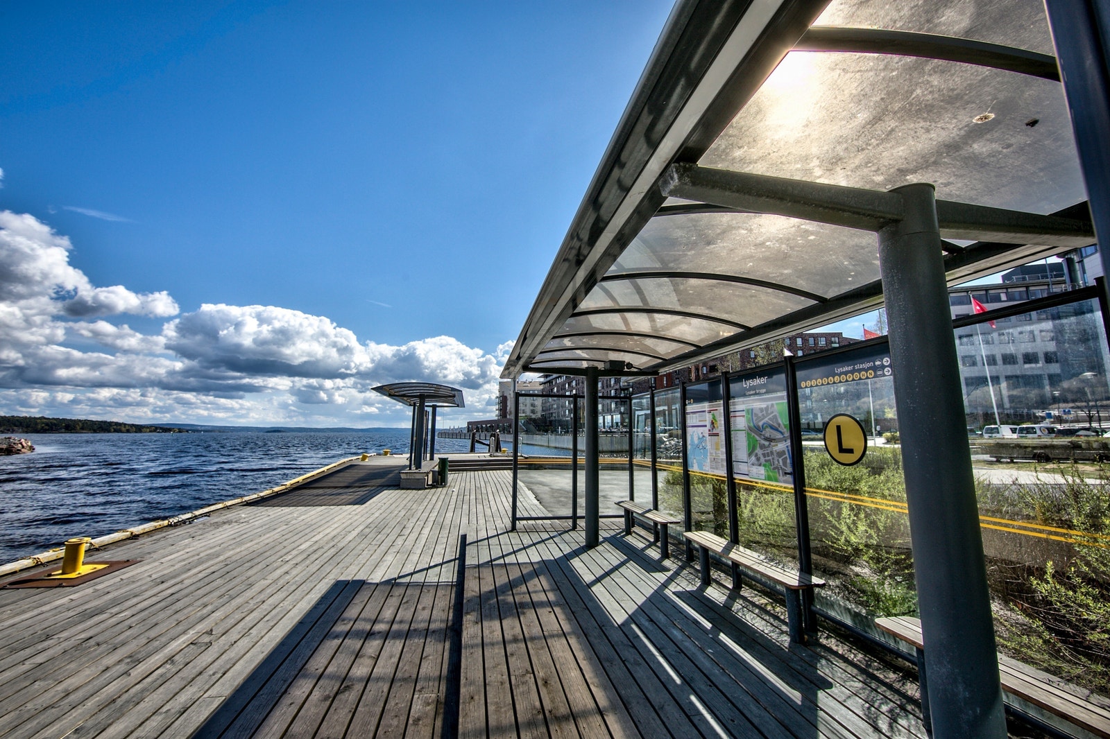 Lysaker Brygge er 3 min gange unna. Galleribilde