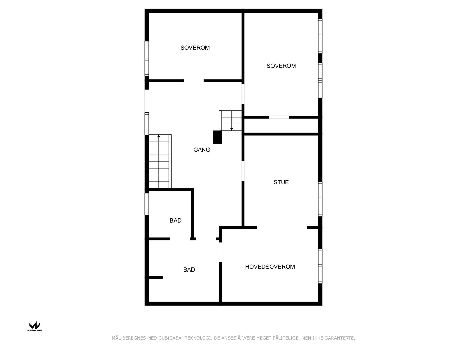 Plantegning - 2. etasje Galleribilde
