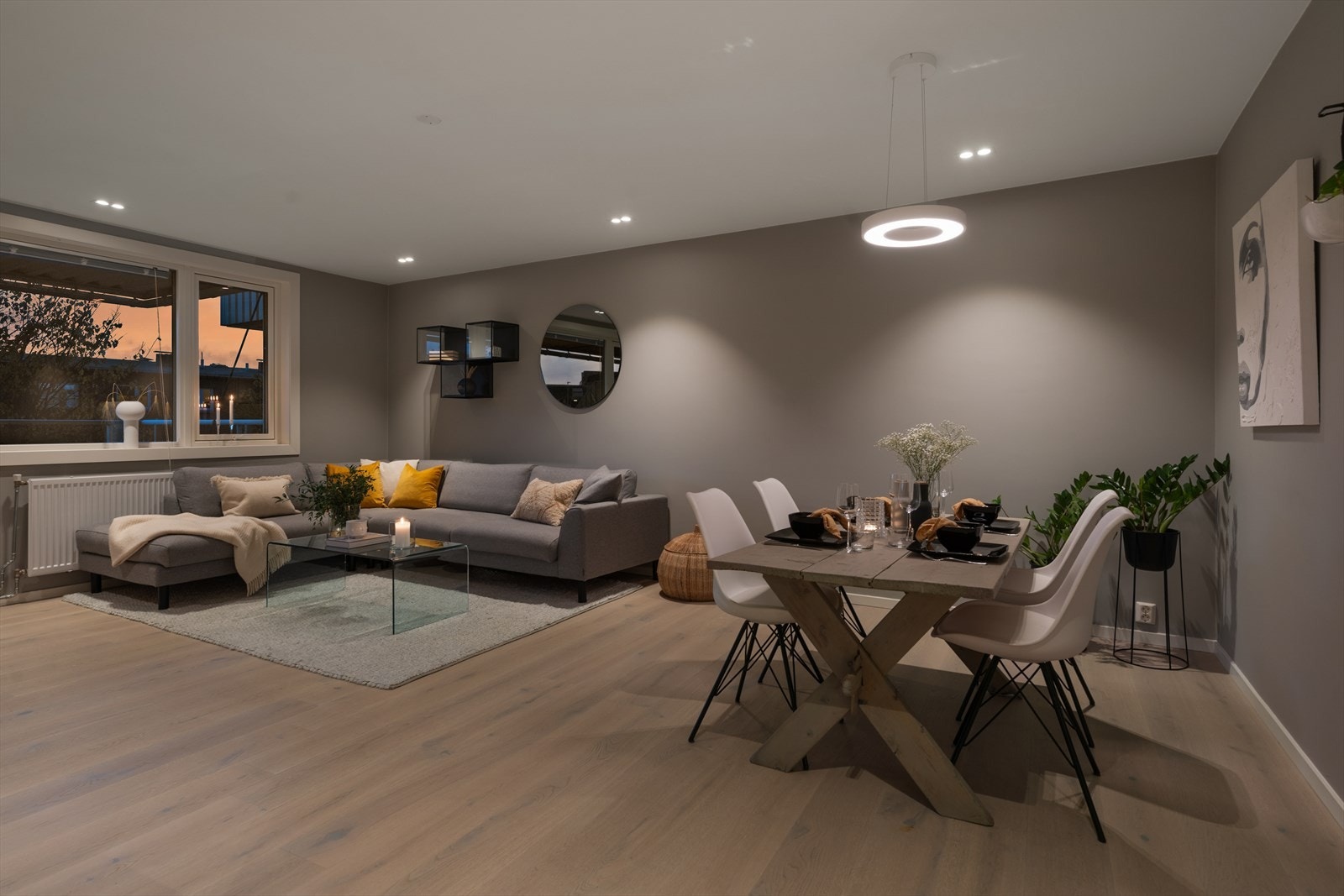 Boligen er svært påkostet og ble møysommelig totaloppusset i 2019 Galleribilde