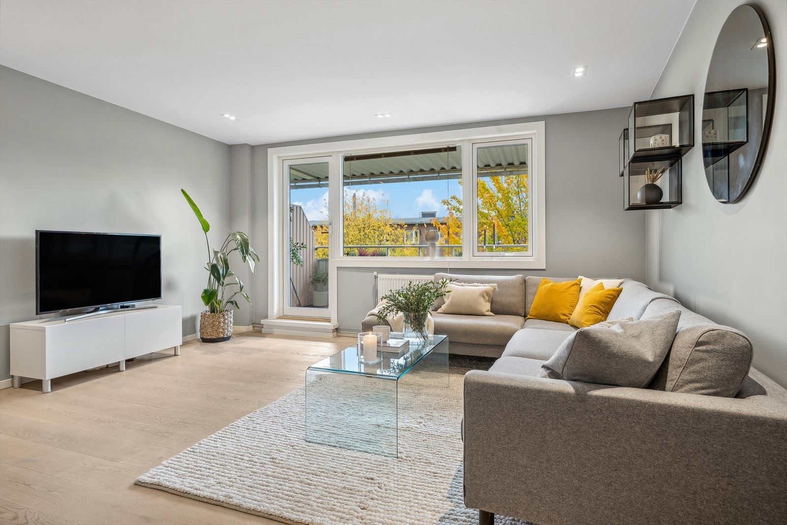 Her bor man usjenert i skjermede omgivelser med lite innsyn Galleribilde