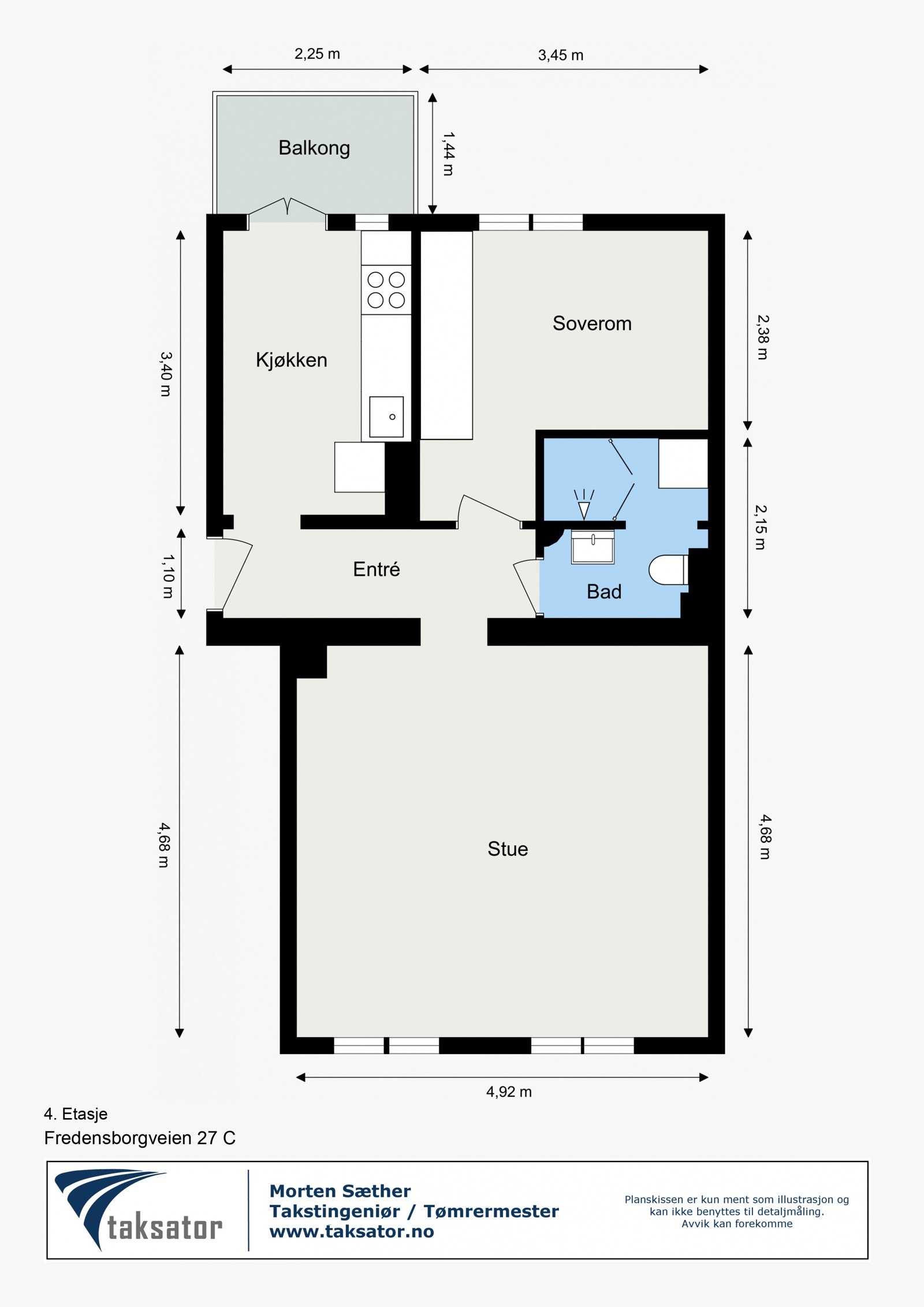 Plantegning - velkommen til en hyggelig visning! Galleribilde
