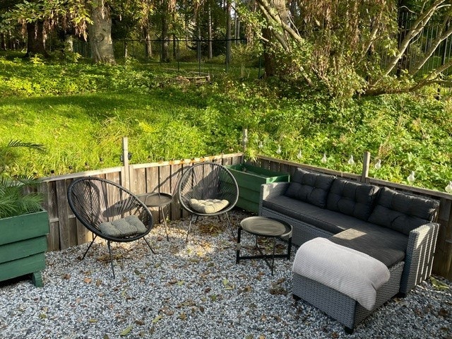 Uteplass Galleribilde