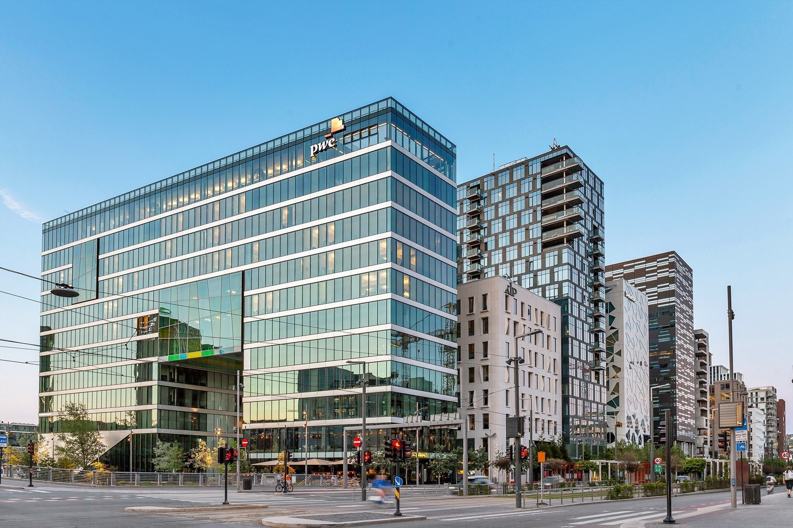 Kort vei til Bjørvika. Galleribilde