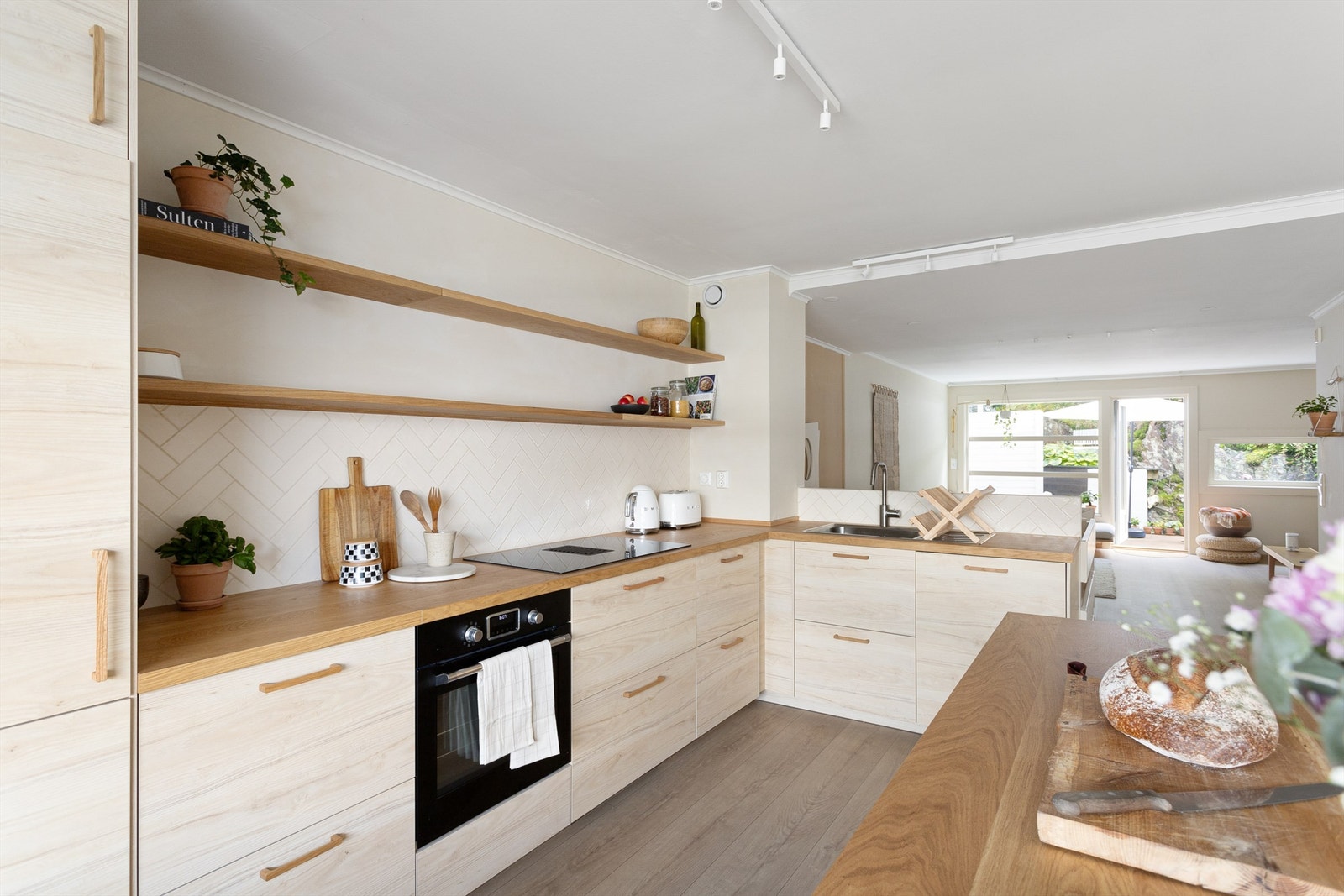 Meget pent kjøkken nytt i 2024. Galleribilde