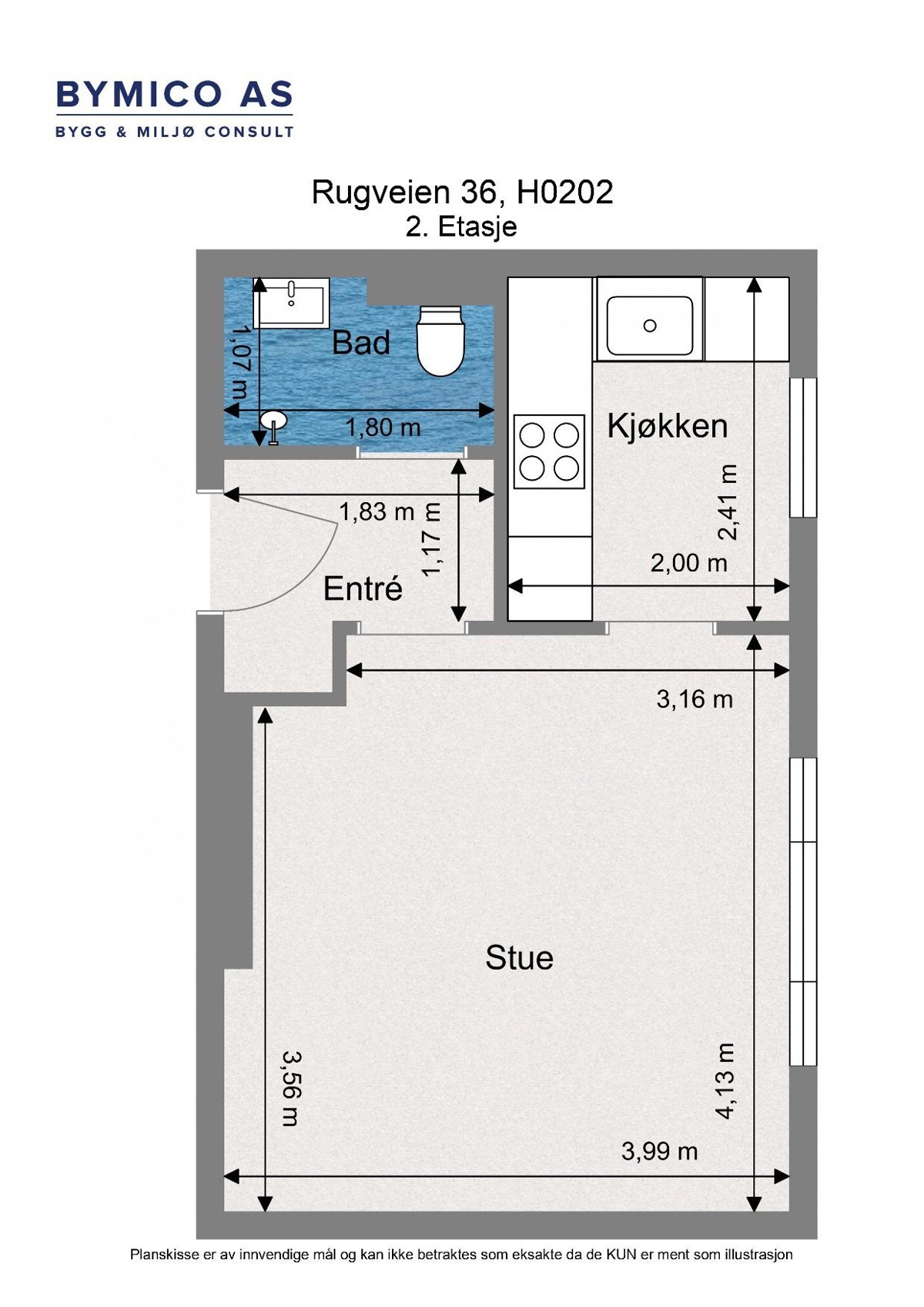 Plantegning- Rugveien 36, H0202 - 2. Etasje-page-001 Galleribilde