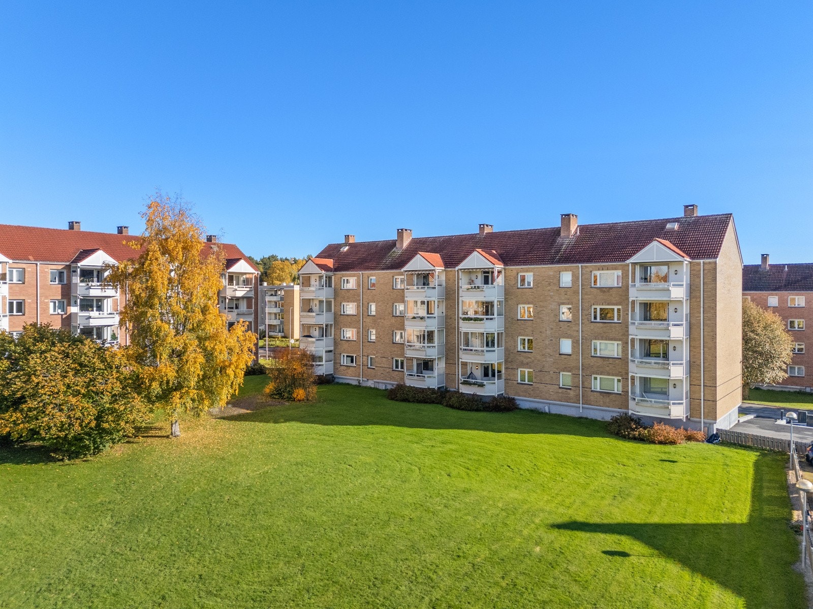 Leiligheten ligger fint plassert i andre etasje. Galleribilde