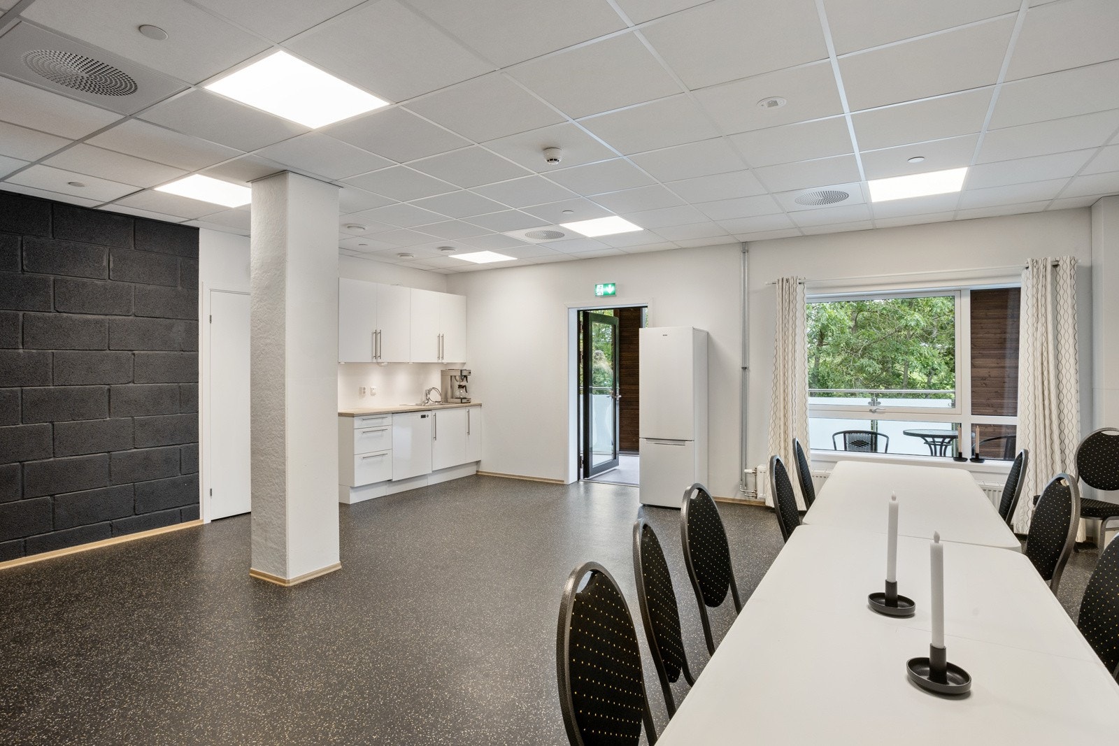 Borettslaget har fine fellesområder til glede for beboerne. Galleribilde
