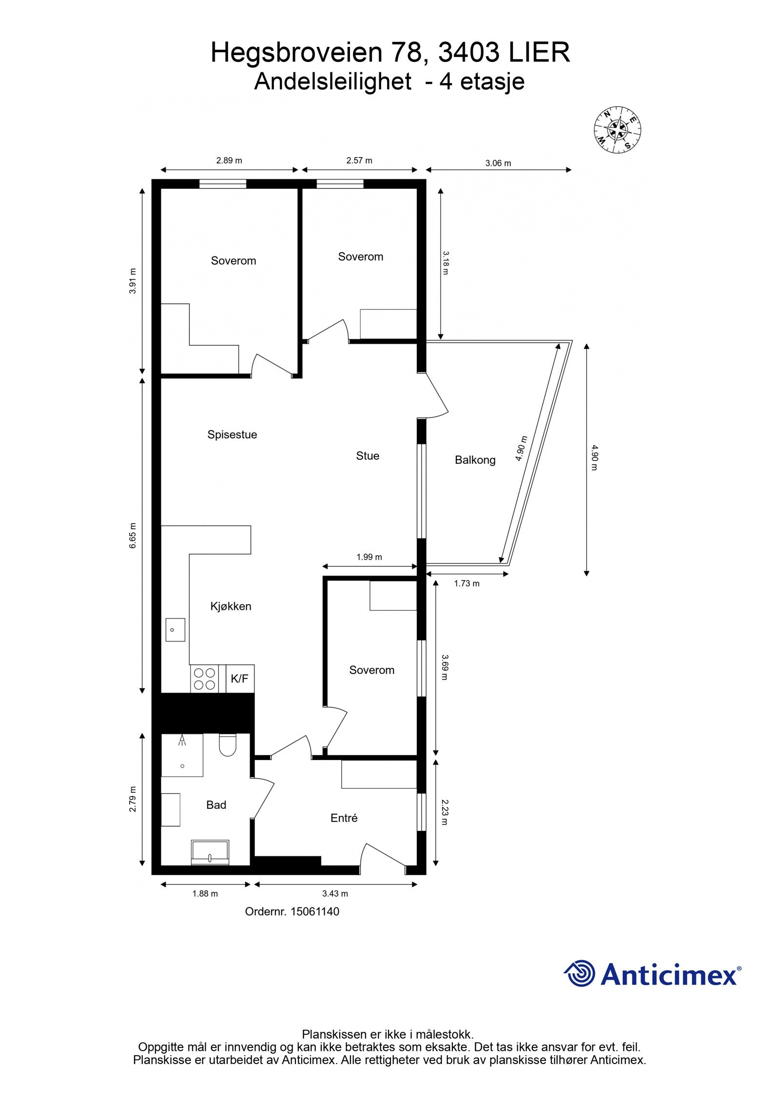 Plantegning- Galleribilde