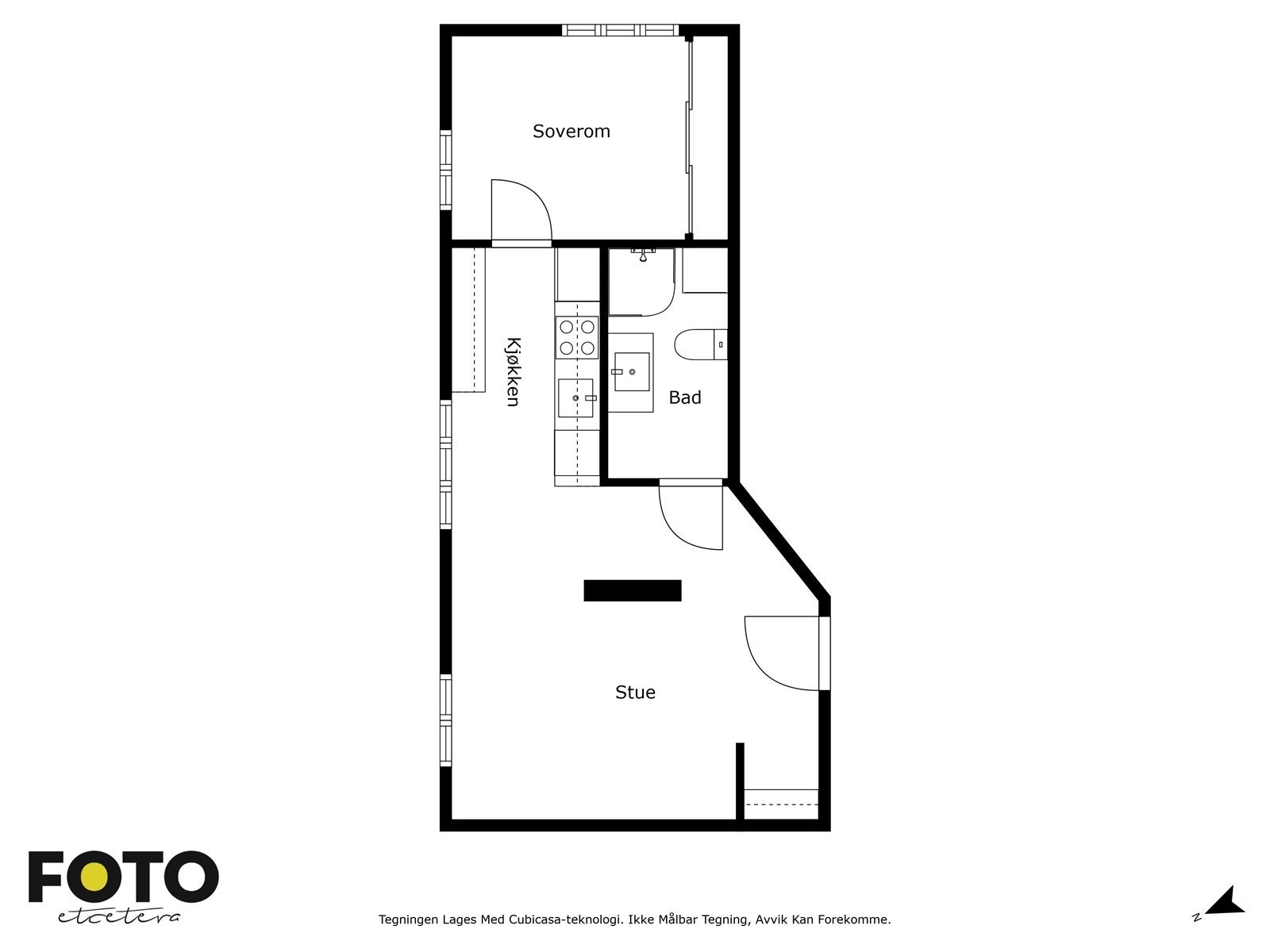 Plantegning 2. etasje Galleribilde