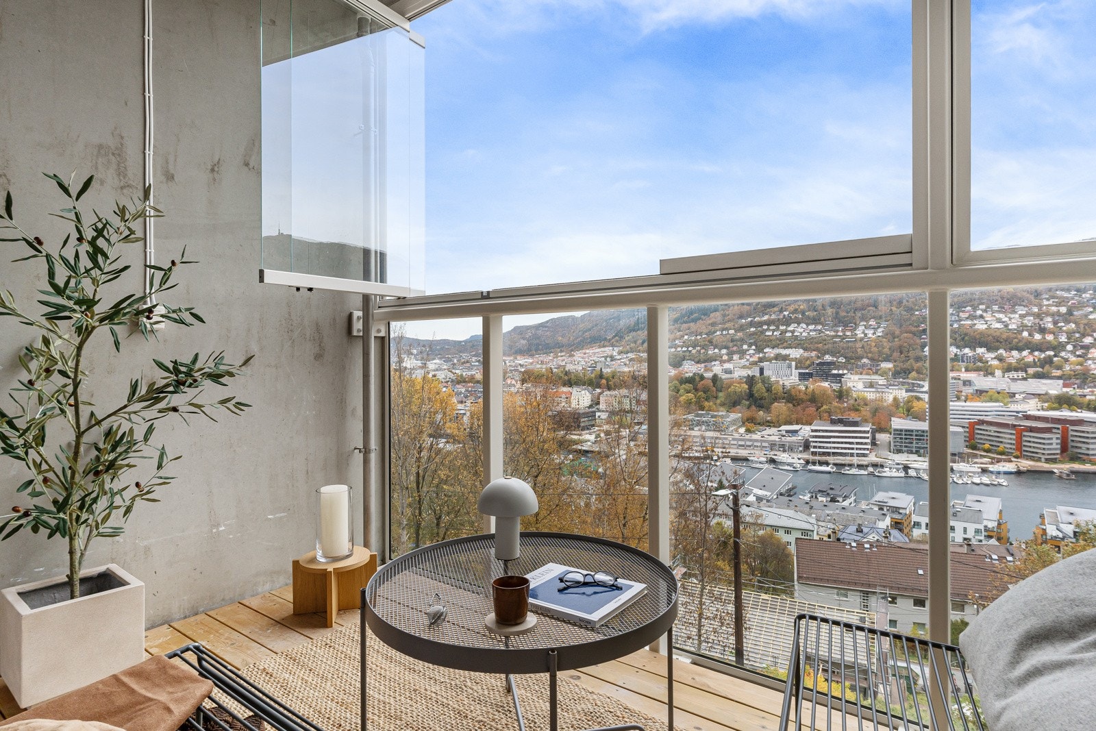 Her kan du virkelig nyte en fantastisk utsikt - må oppleves! Galleribilde